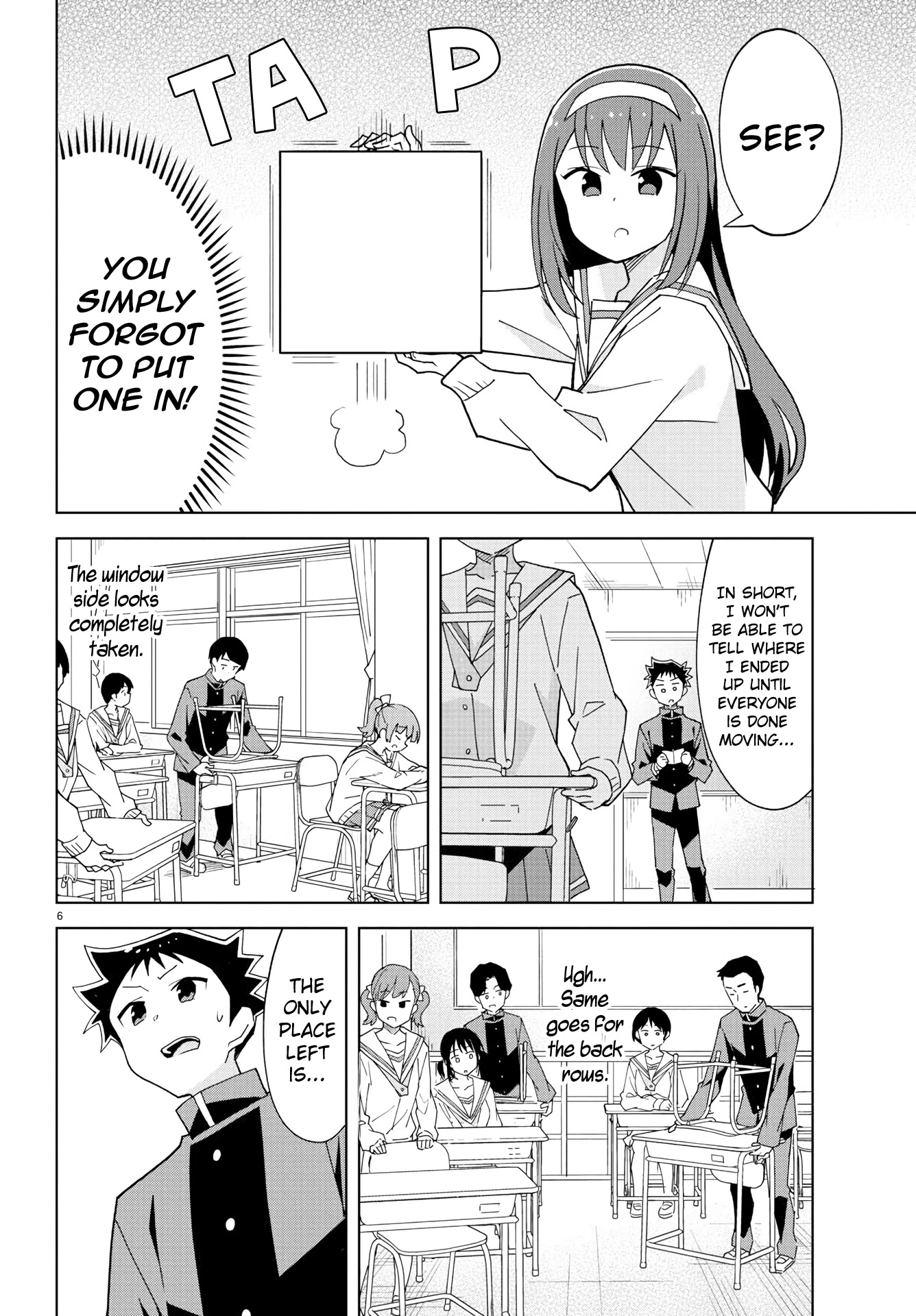 Atsumare! Fushigi Kenkyu-bu Chapter 203 page 6 - Chapter 203: The Mystery of Changing Seats