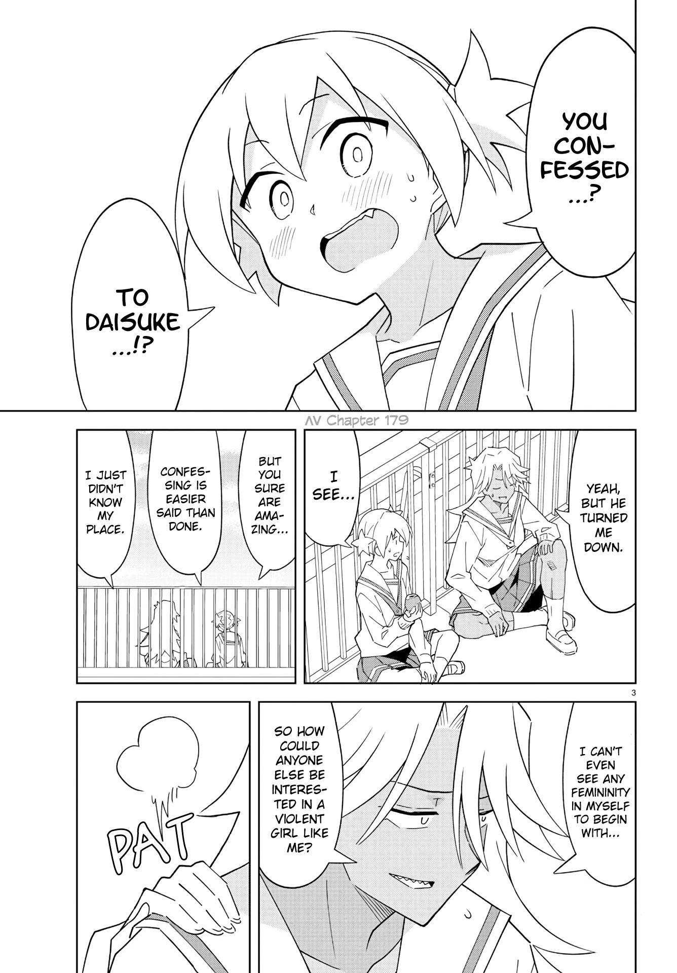 Atsumare! Fushigi Kenkyu-bu Chapter 204 page 3 - Chapter 204: The Mystery of Hugs