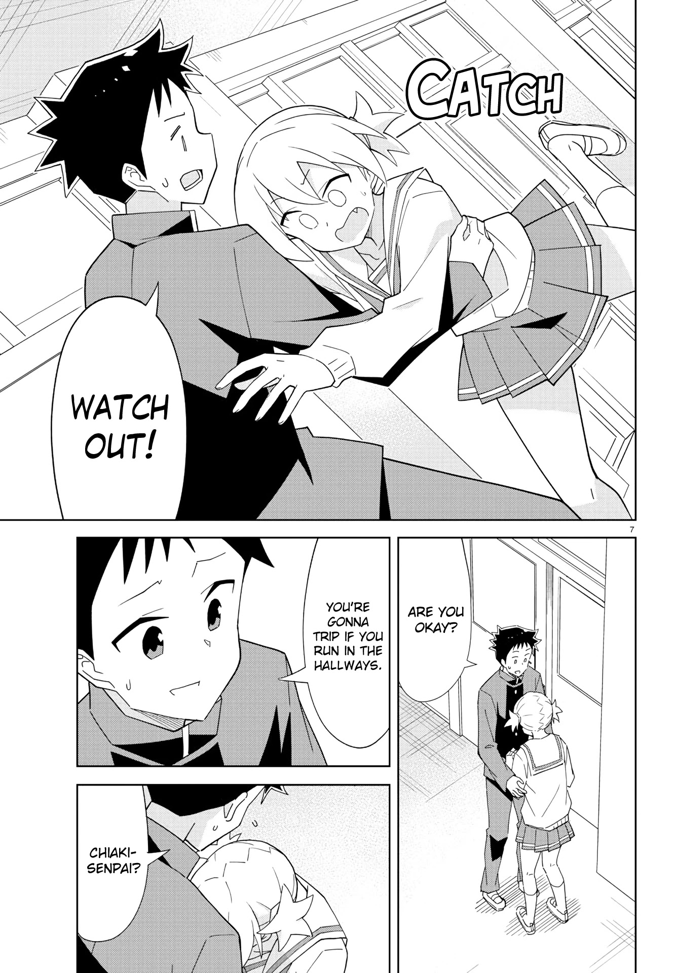 Atsumare! Fushigi Kenkyu-bu Chapter 204 page 7 - Chapter 204: The Mystery of Hugs