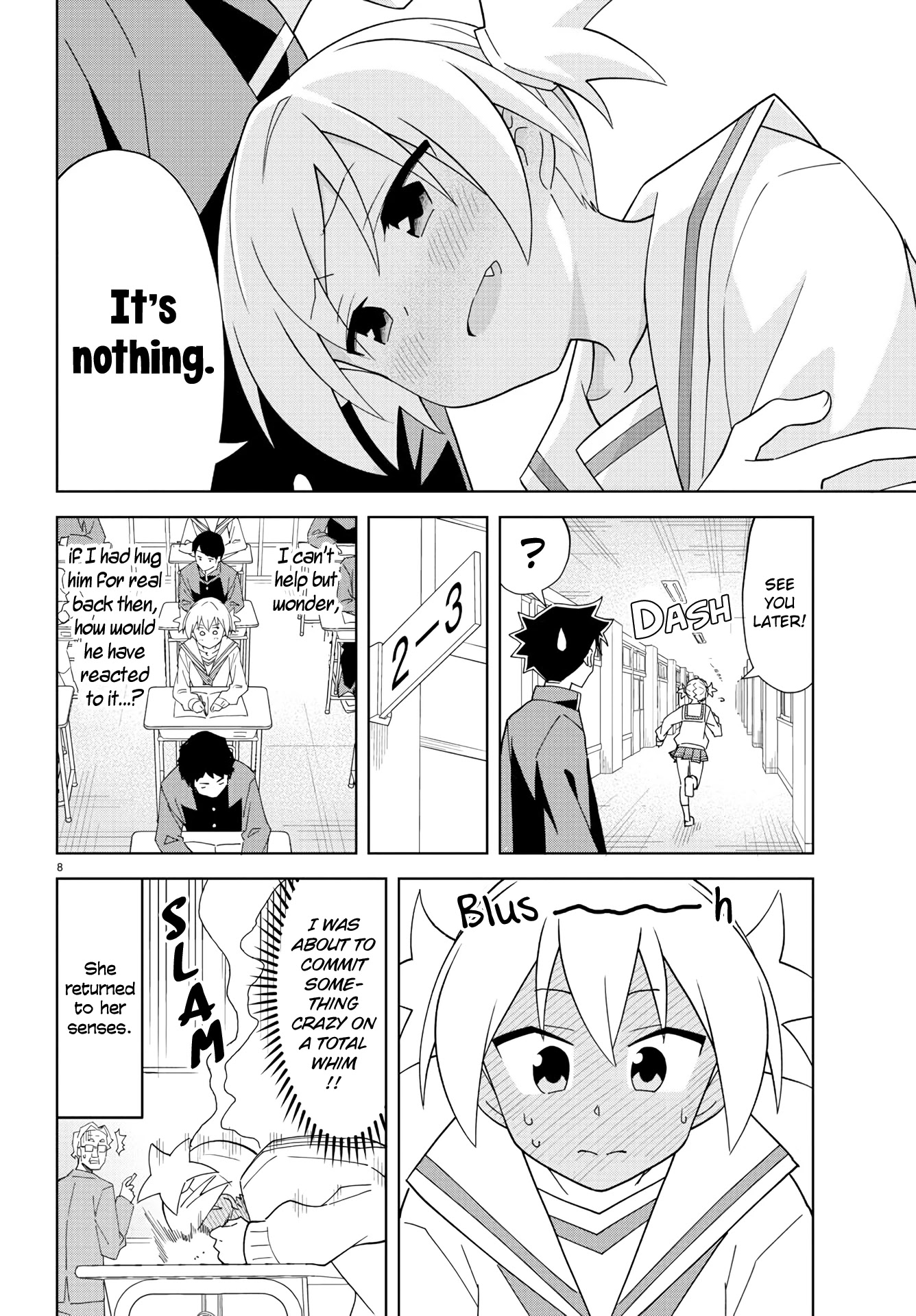 Atsumare! Fushigi Kenkyu-bu Chapter 204 page 8 - Chapter 204: The Mystery of Hugs