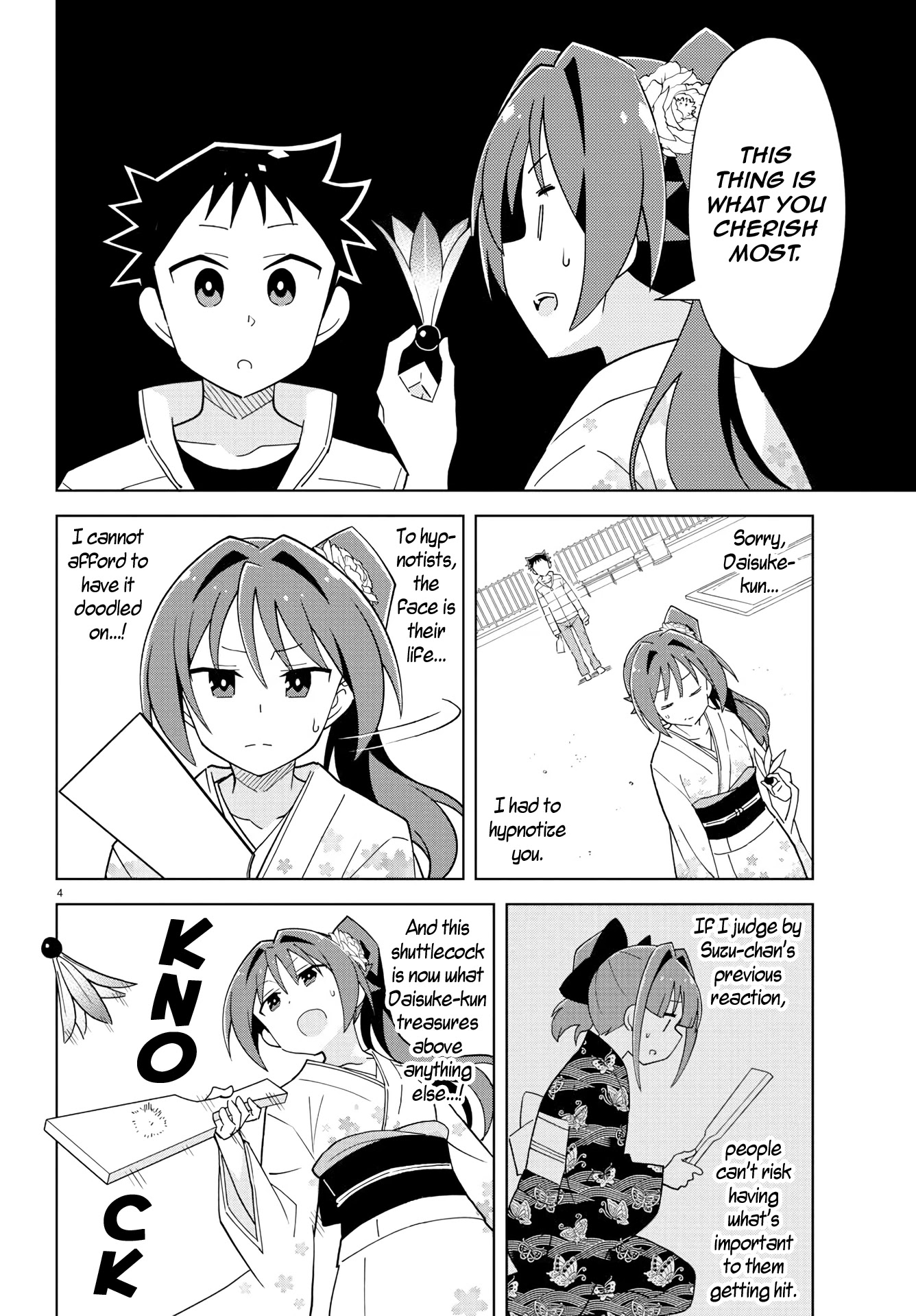 Atsumare! Fushigi Kenkyu-bu Chapter 207 page 4 - Chapter 207: The Mystery of Hanetsuki