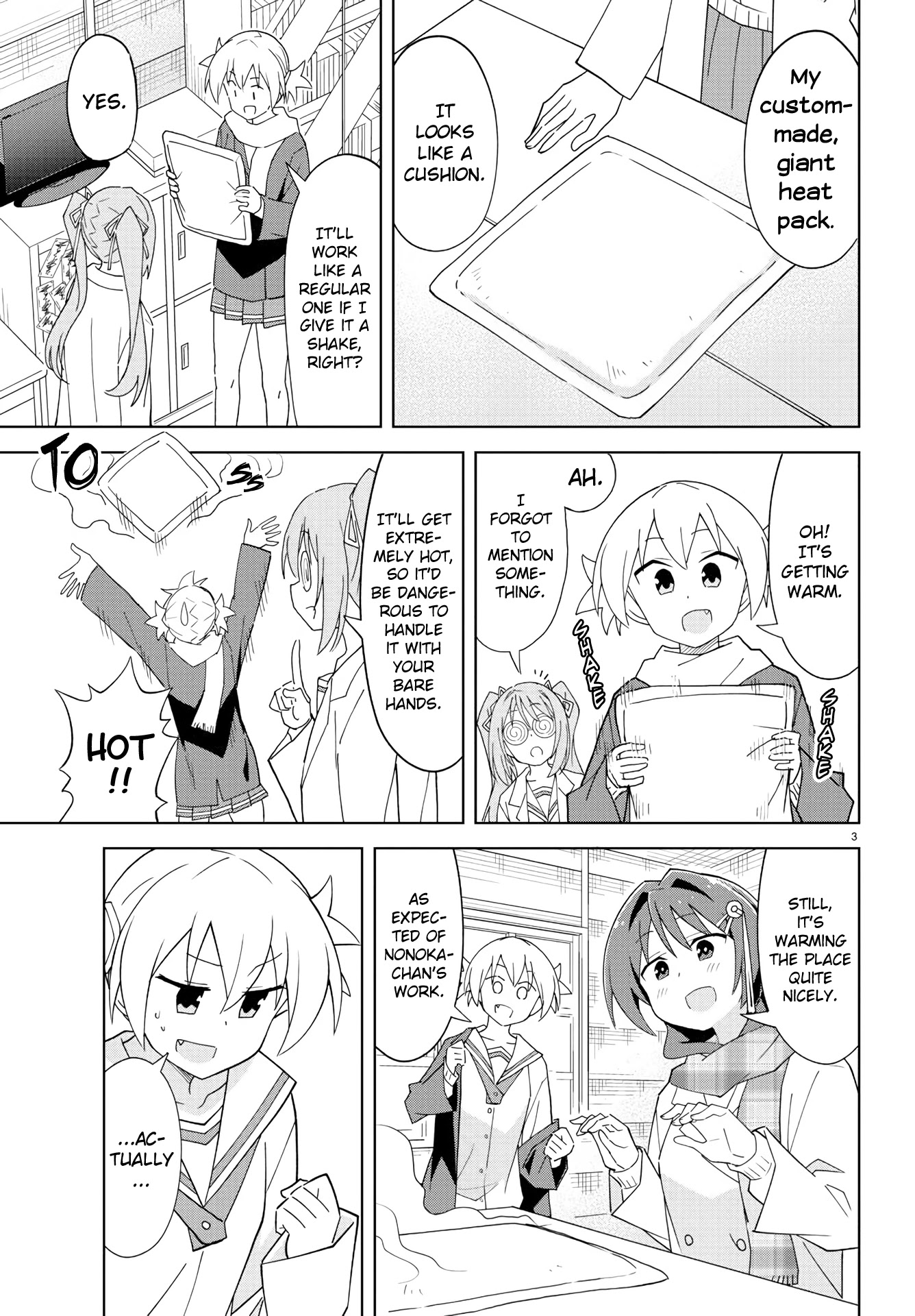 Atsumare! Fushigi Kenkyu-bu Chapter 209 page 5 - Chapter 209: The Mystery of Heat Packs