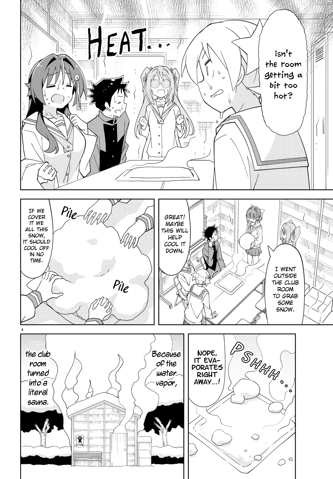 Atsumare! Fushigi Kenkyu-bu Chapter 209 page 6 - Chapter 209: The Mystery of Heat Packs