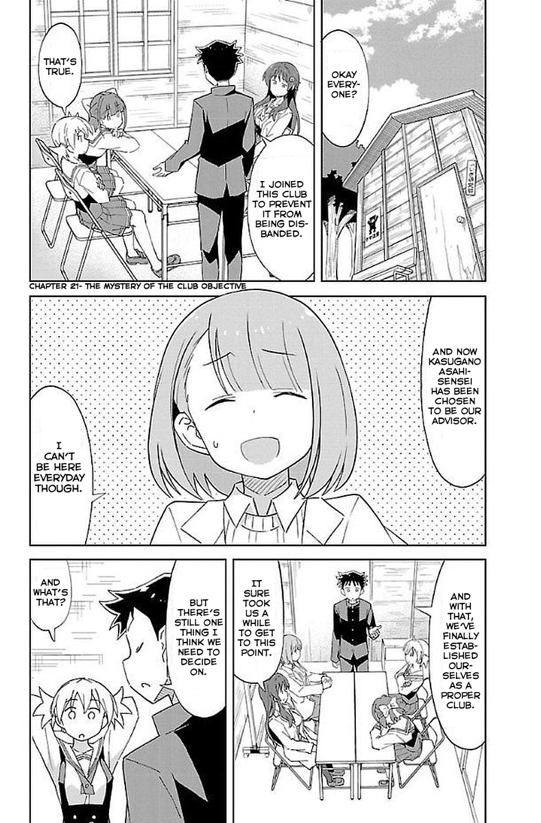 Atsumare! Fushigi Kenkyu-bu Chapter 21 page 2 - Chapter 21: The Mystery of the Club Objective