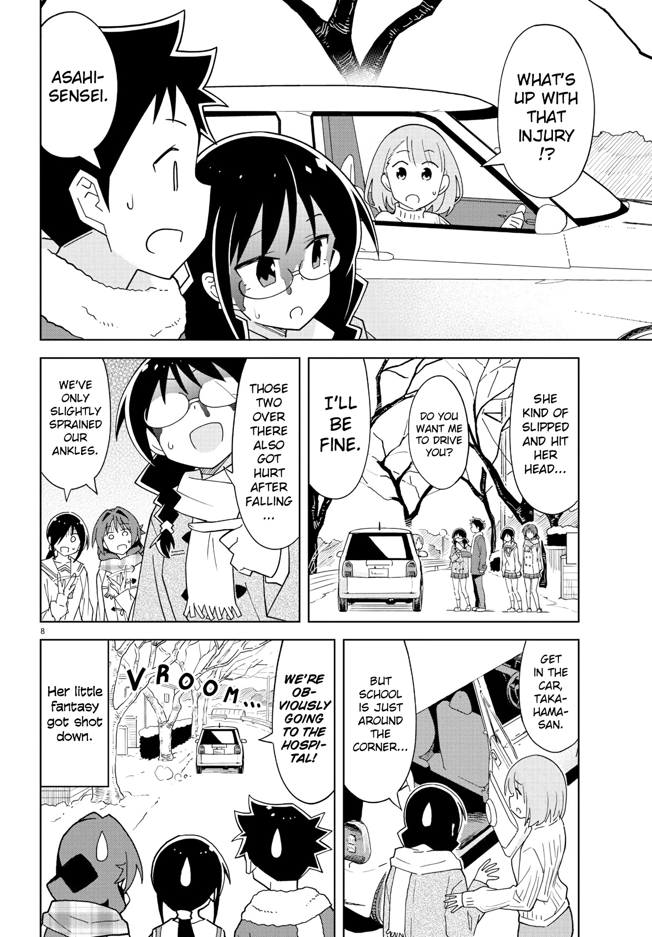 Atsumare! Fushigi Kenkyu-bu Chapter 210 page 8 - Chapter 210: The Mystery of Freezing