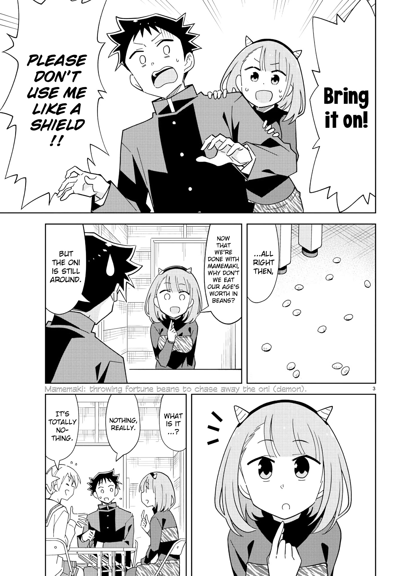 Atsumare! Fushigi Kenkyu-bu Chapter 211 page 3 - Chapter 211: The Mystery of Fortune Beans