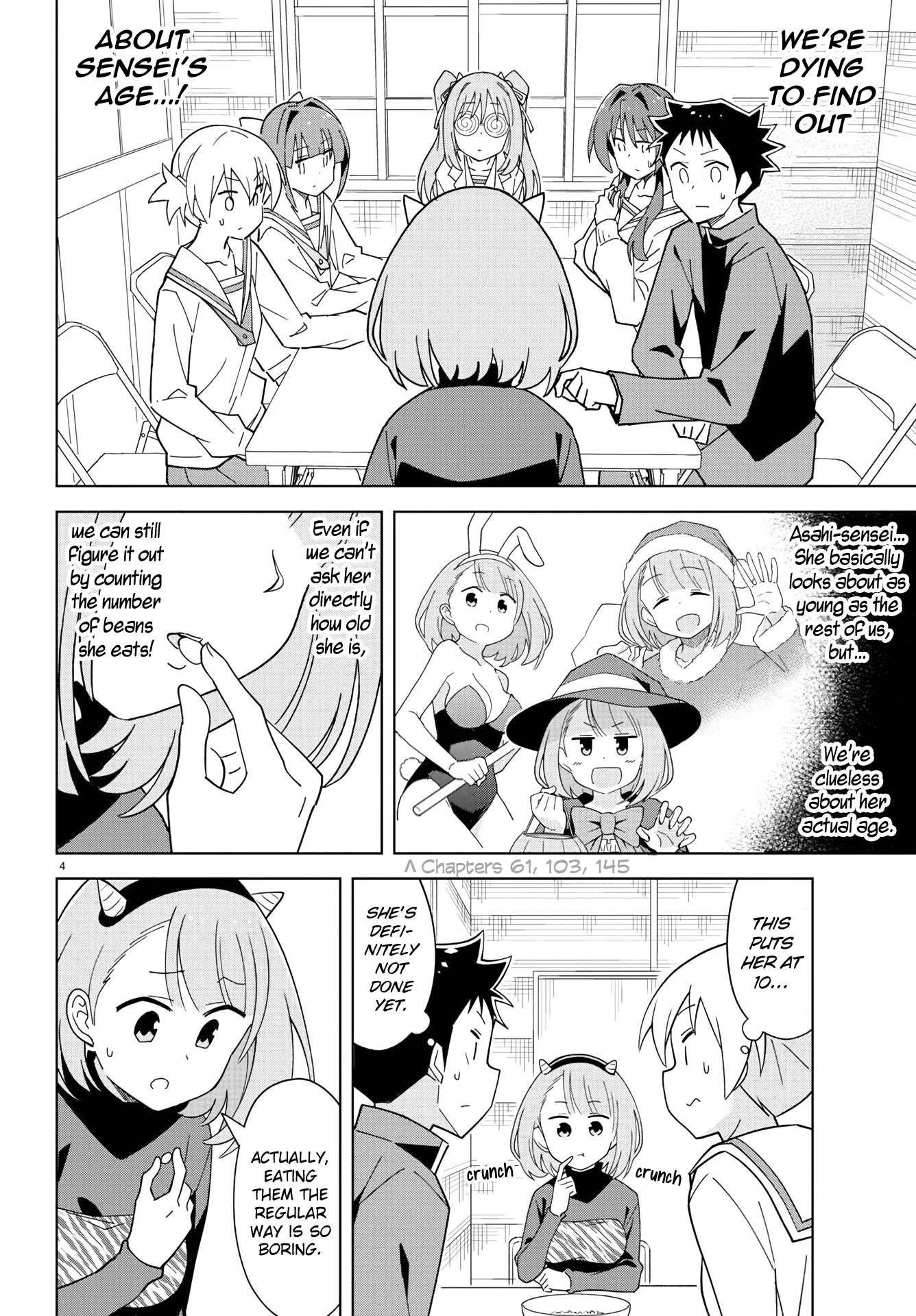 Atsumare! Fushigi Kenkyu-bu Chapter 211 page 4 - Chapter 211: The Mystery of Fortune Beans