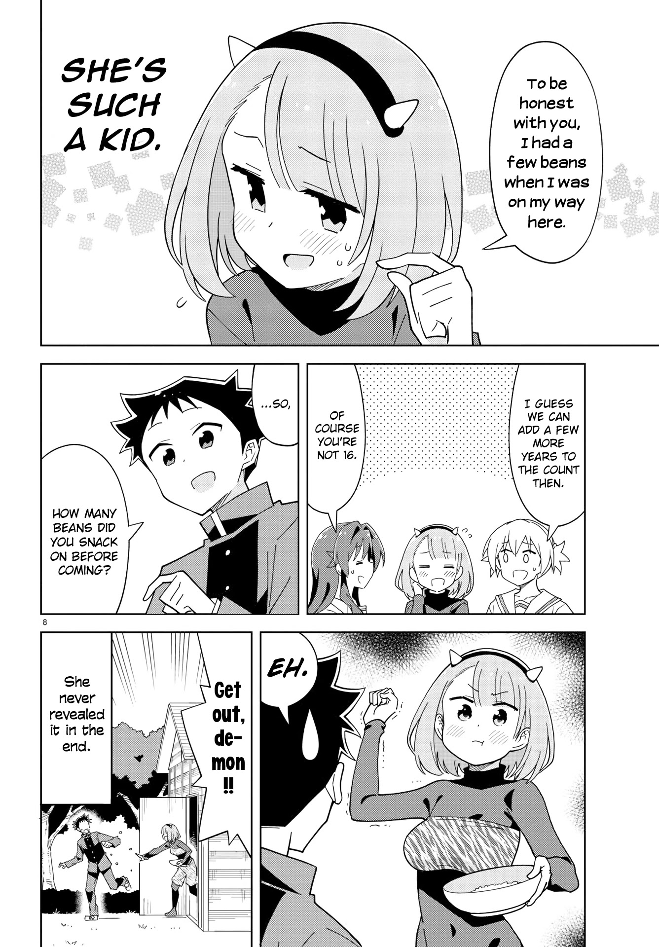 Atsumare! Fushigi Kenkyu-bu Chapter 211 page 8 - Chapter 211: The Mystery of Fortune Beans