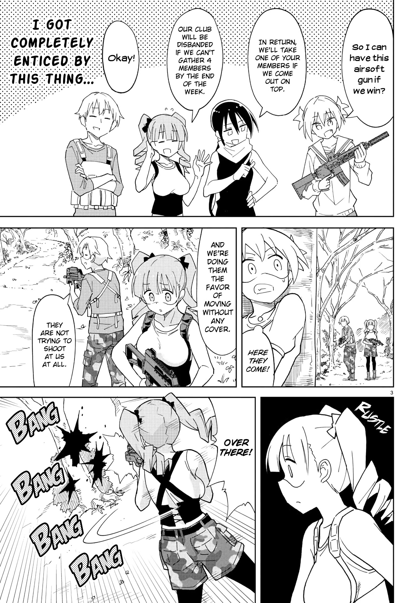 Atsumare! Fushigi Kenkyu-bu Chapter 212 page 3 - Chapter 212: The Mystery of Survival Games