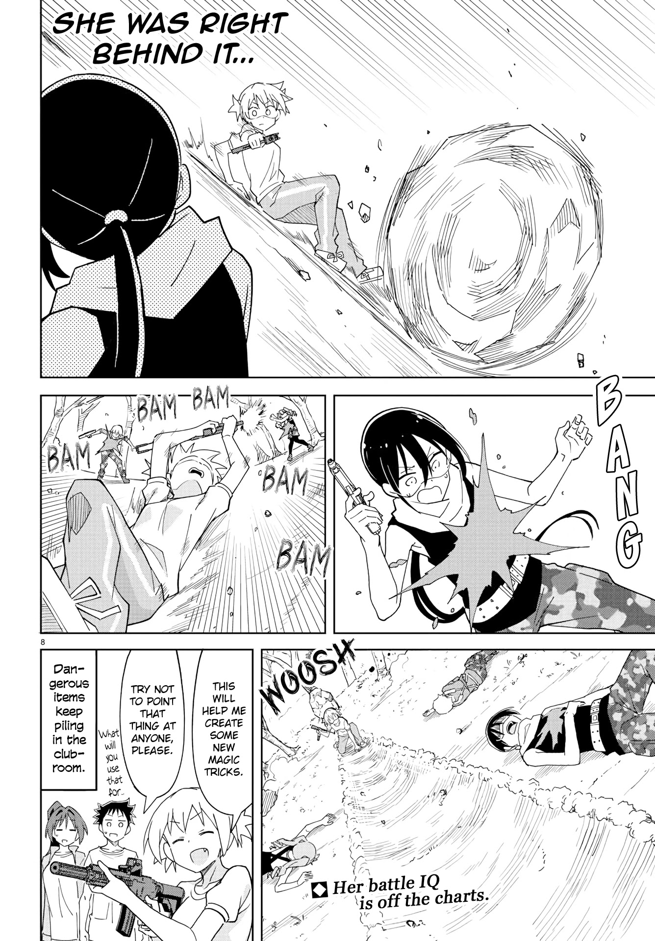 Atsumare! Fushigi Kenkyu-bu Chapter 212 page 8 - Chapter 212: The Mystery of Survival Games