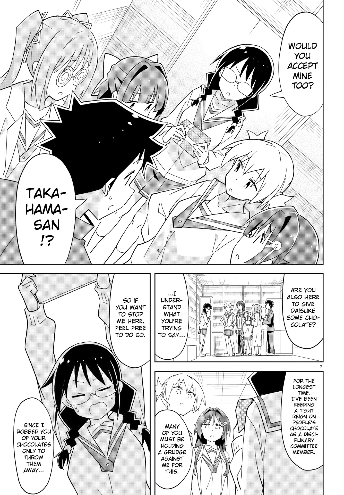 Atsumare! Fushigi Kenkyu-bu Chapter 213 page 7 - Chapter 213: The Mystery of Valentine's Day Ban Lift