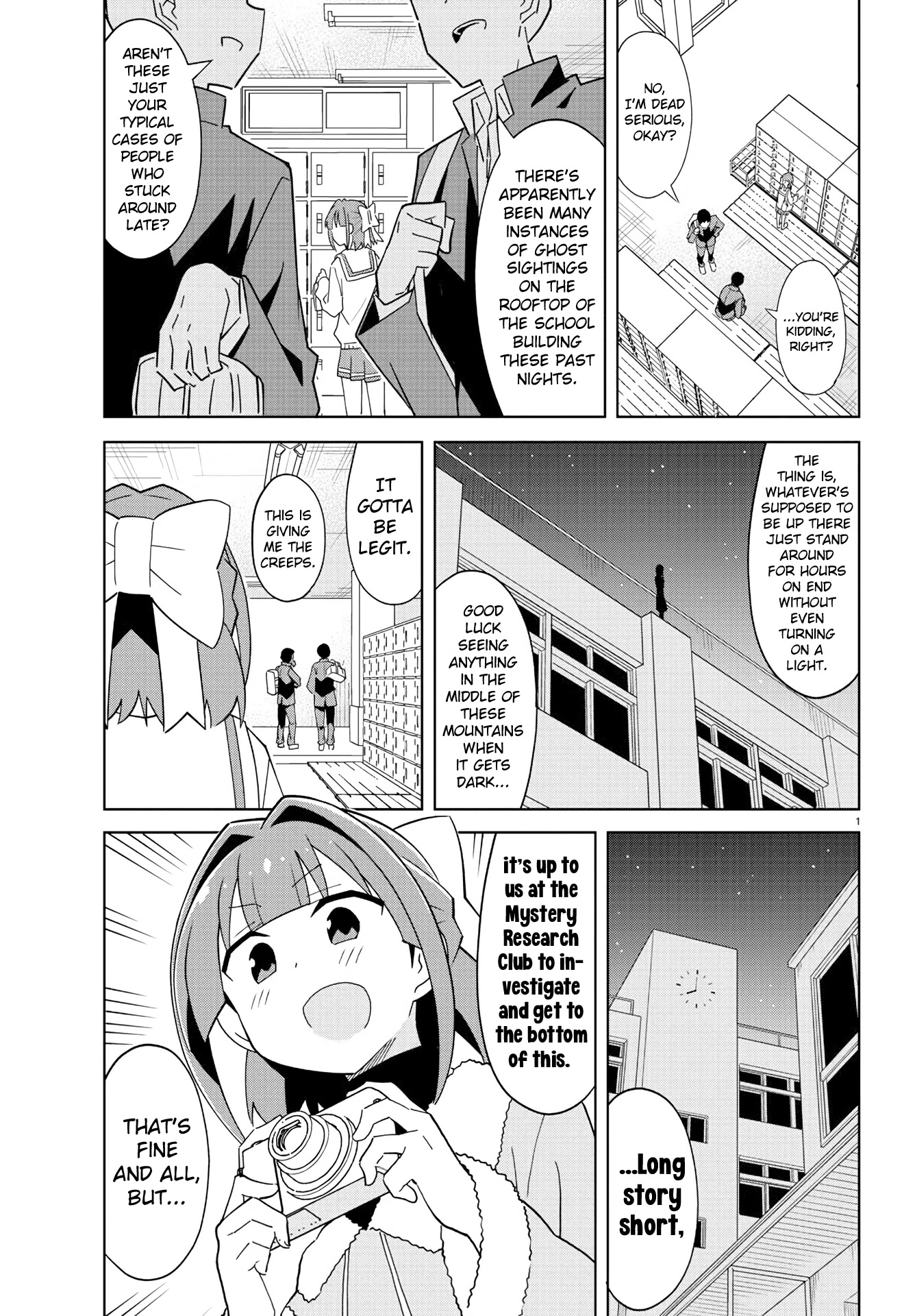 Atsumare! Fushigi Kenkyu-bu Chapter 214 page 2 - Chapter 214: The Mystery of Shadowy Figures