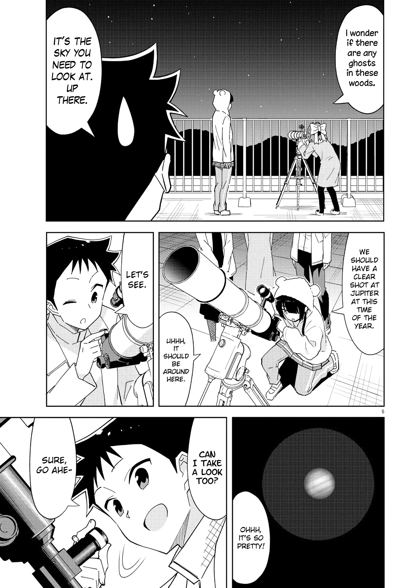 Atsumare! Fushigi Kenkyu-bu Chapter 214 page 6 - Chapter 214: The Mystery of Shadowy Figures