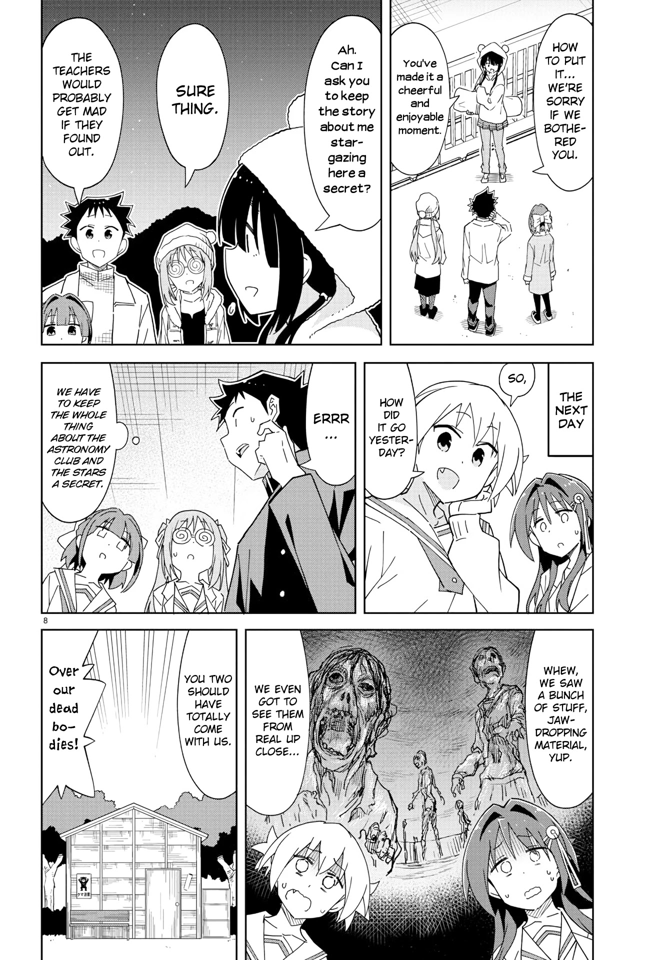 Atsumare! Fushigi Kenkyu-bu Chapter 214 page 9 - Chapter 214: The Mystery of Shadowy Figures