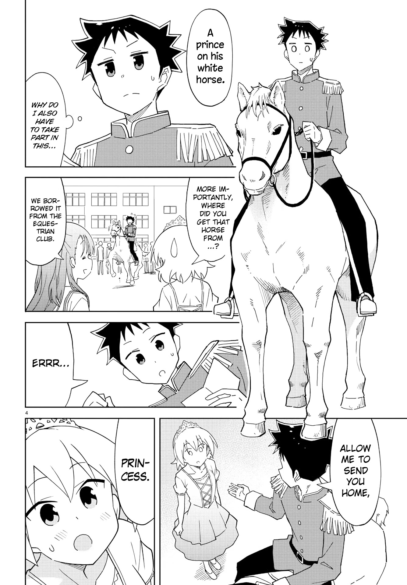 Atsumare! Fushigi Kenkyu-bu Chapter 216 page 4 - Chapter 216: The Mystery of Princesses