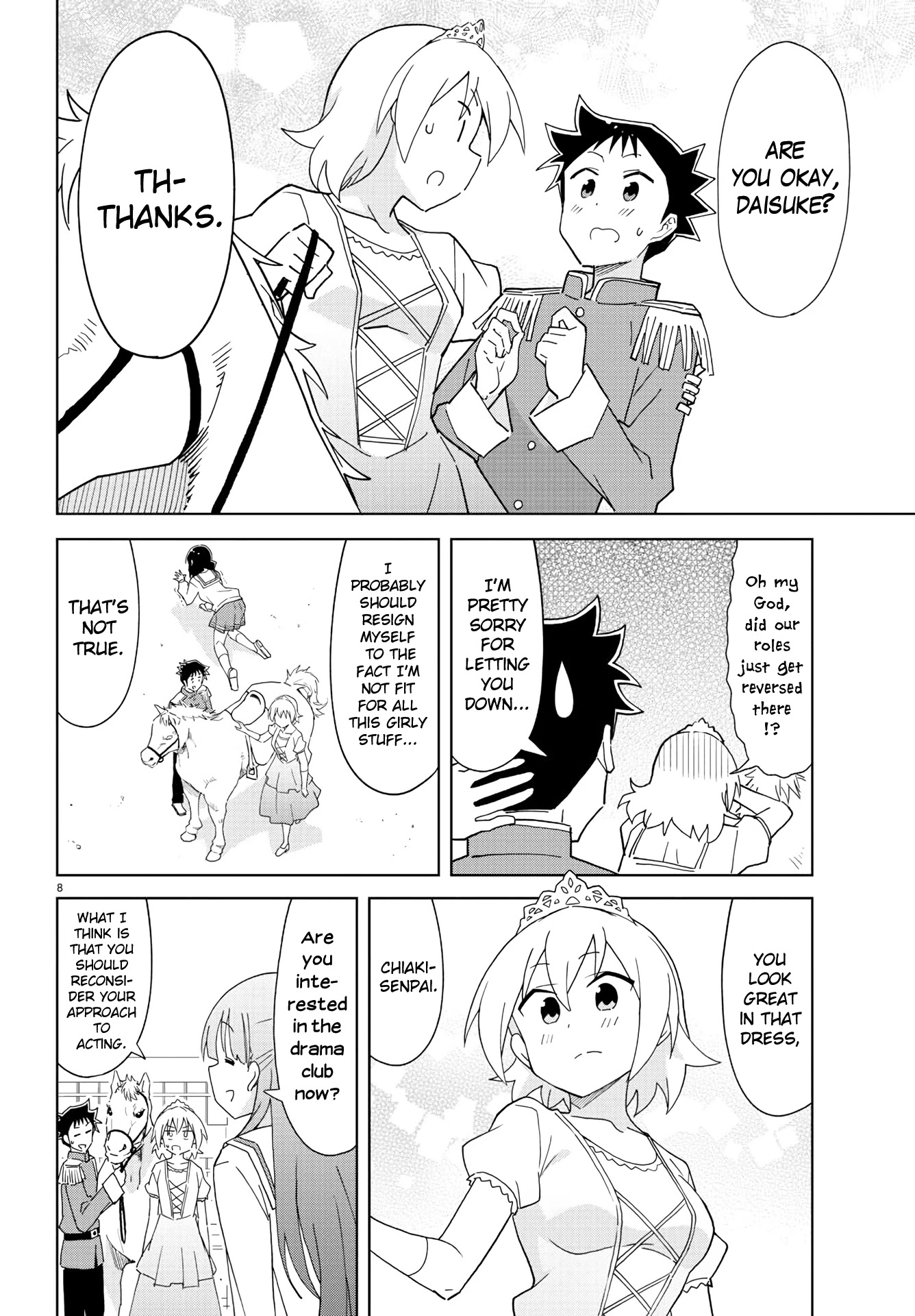 Atsumare! Fushigi Kenkyu-bu Chapter 216 page 8 - Chapter 216: The Mystery of Princesses