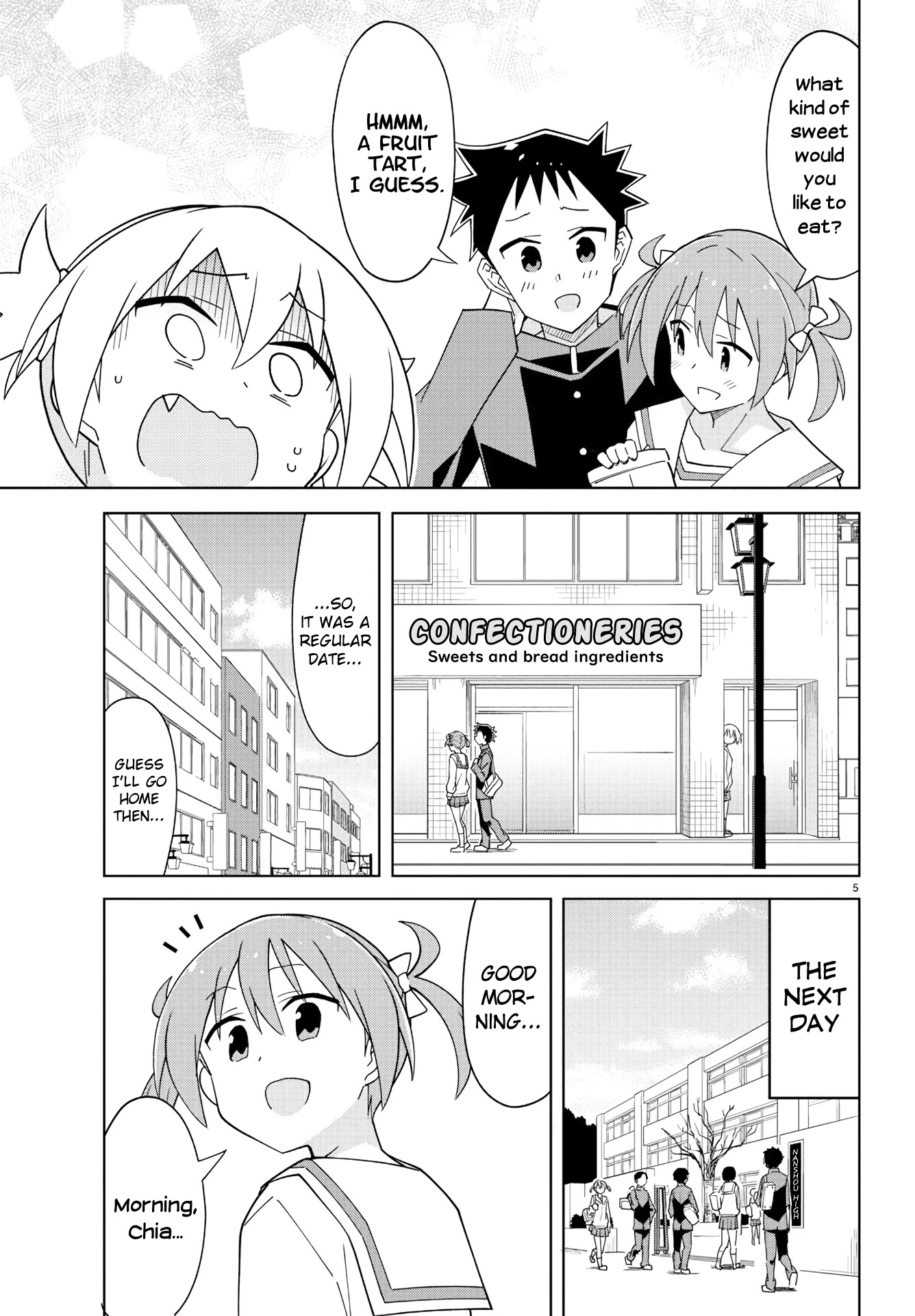 Atsumare! Fushigi Kenkyu-bu Chapter 217 page 5 - Chapter 217: The Mystery of Chiaki's Friend