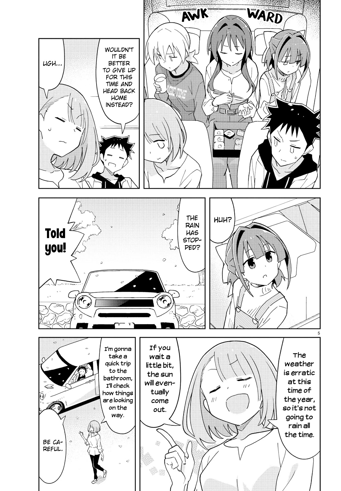Atsumare! Fushigi Kenkyu-bu Chapter 219 page 5 - Chapter 219: The Mystery of Cancelled Flower Viewings