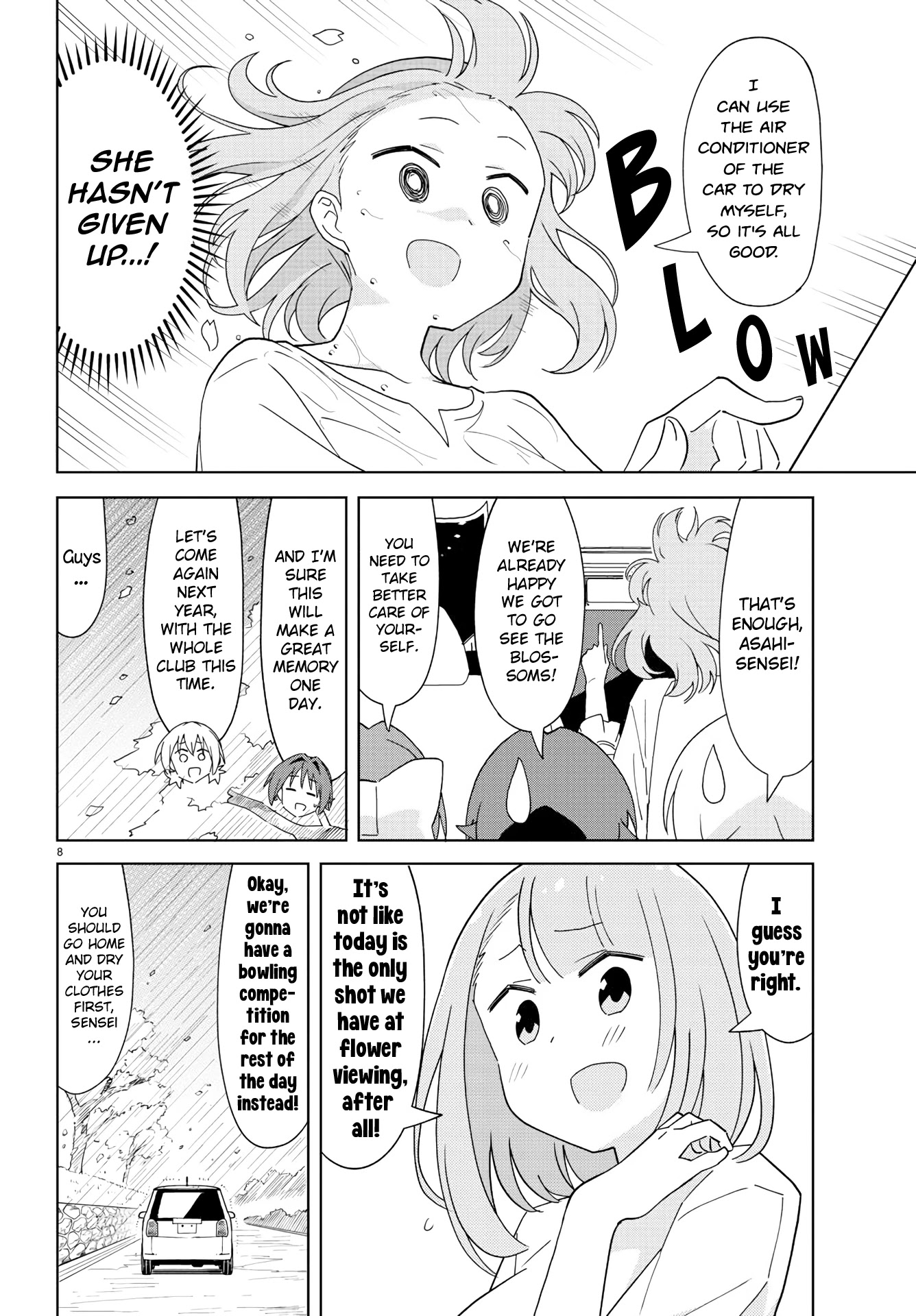 Atsumare! Fushigi Kenkyu-bu Chapter 219 page 8 - Chapter 219: The Mystery of Cancelled Flower Viewings