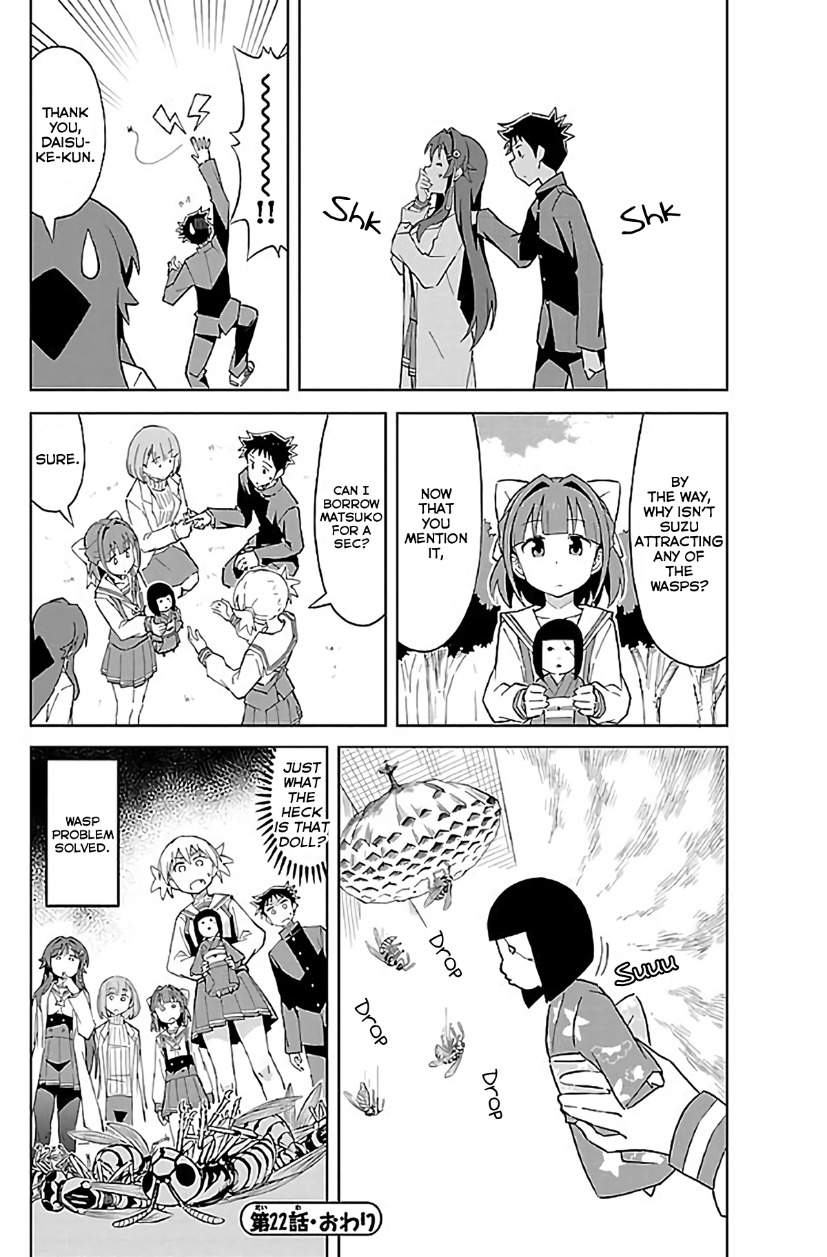 Atsumare! Fushigi Kenkyu-bu Chapter 22 page 9 - Chapter 22: The Mystery of Wasps