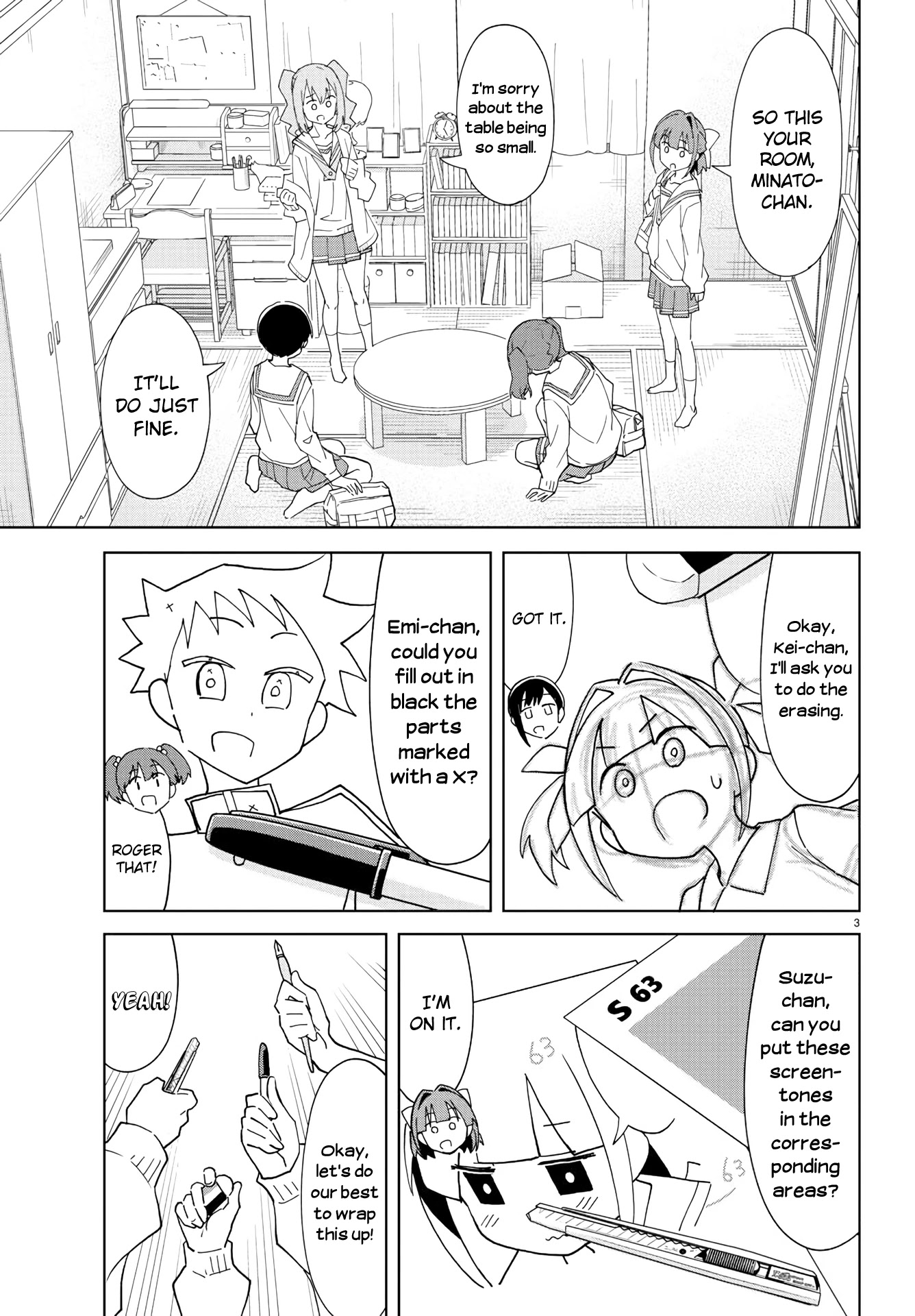Atsumare! Fushigi Kenkyu-bu Chapter 222 page 3 - Chapter 222: The Mystery of Assistants