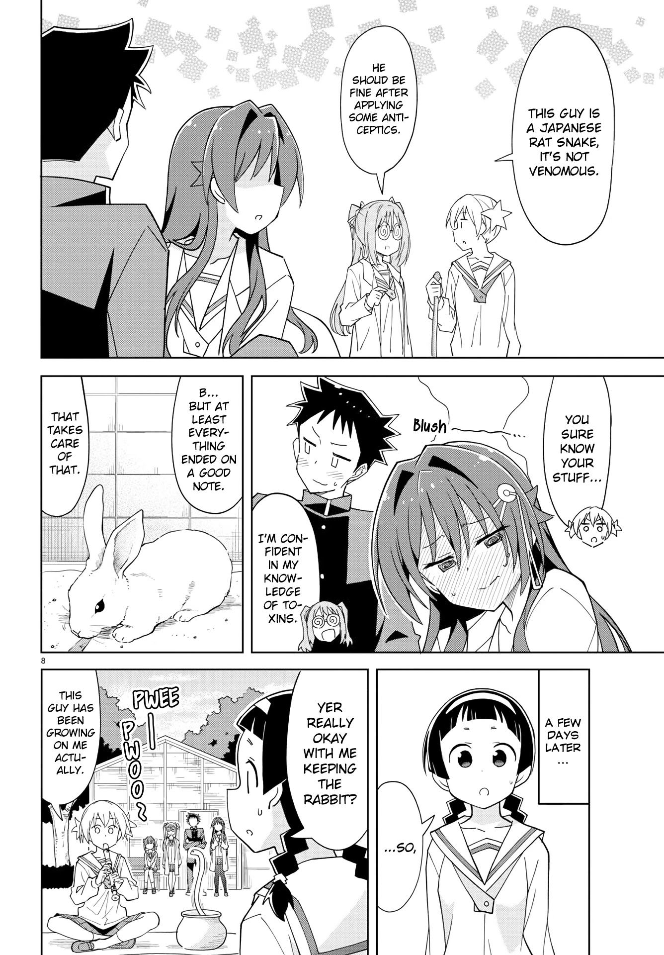 Atsumare! Fushigi Kenkyu-bu Chapter 223 page 8 - Chapter 223: The Mystery of the Biology Club
