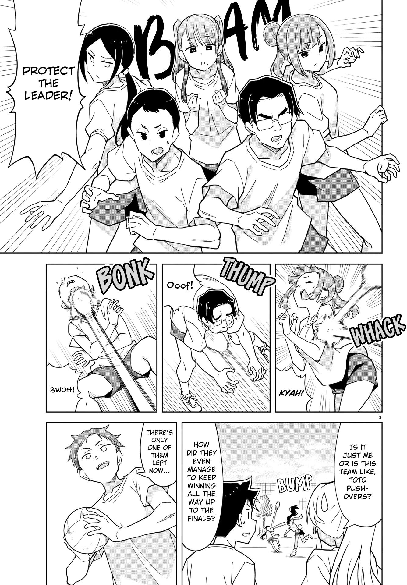 Atsumare! Fushigi Kenkyu-bu Chapter 224 page 3 - Chapter 224: The Mystery of Dodgeball