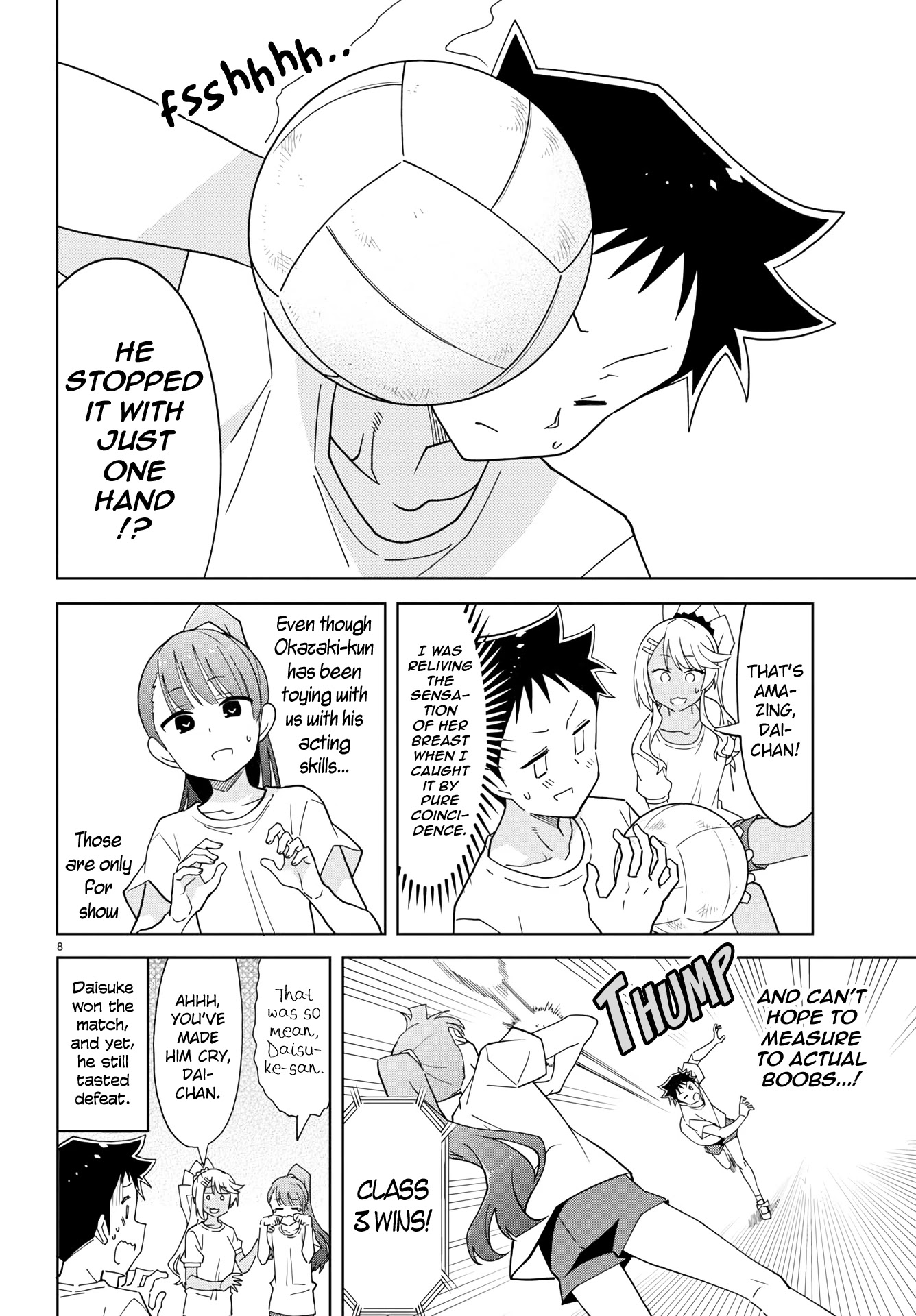 Atsumare! Fushigi Kenkyu-bu Chapter 224 page 8 - Chapter 224: The Mystery of Dodgeball