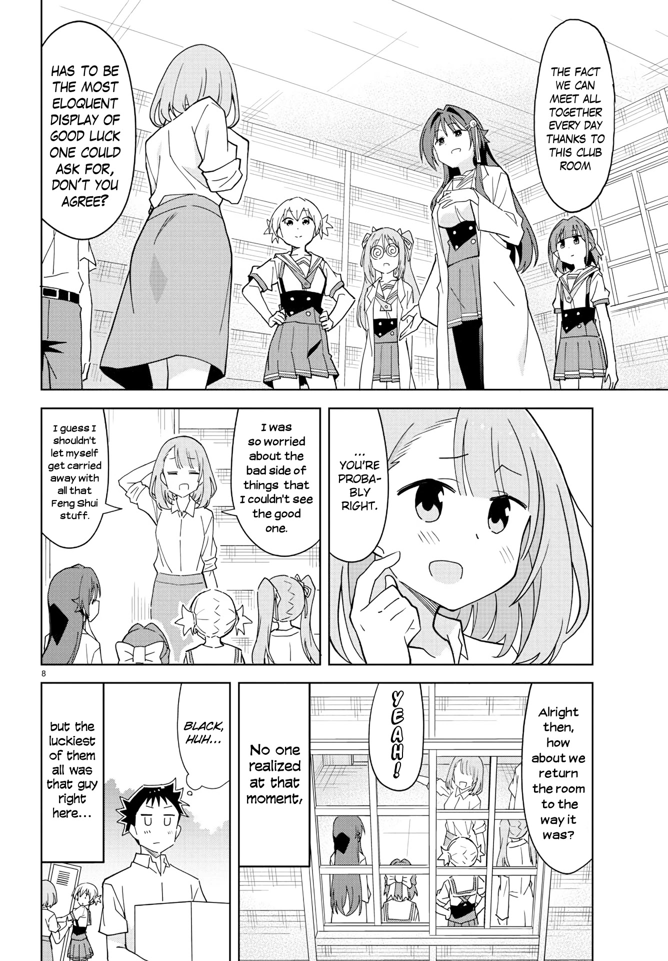 Atsumare! Fushigi Kenkyu-bu Chapter 227 page 8 - Chapter 227: The Mystery of Feng Shui