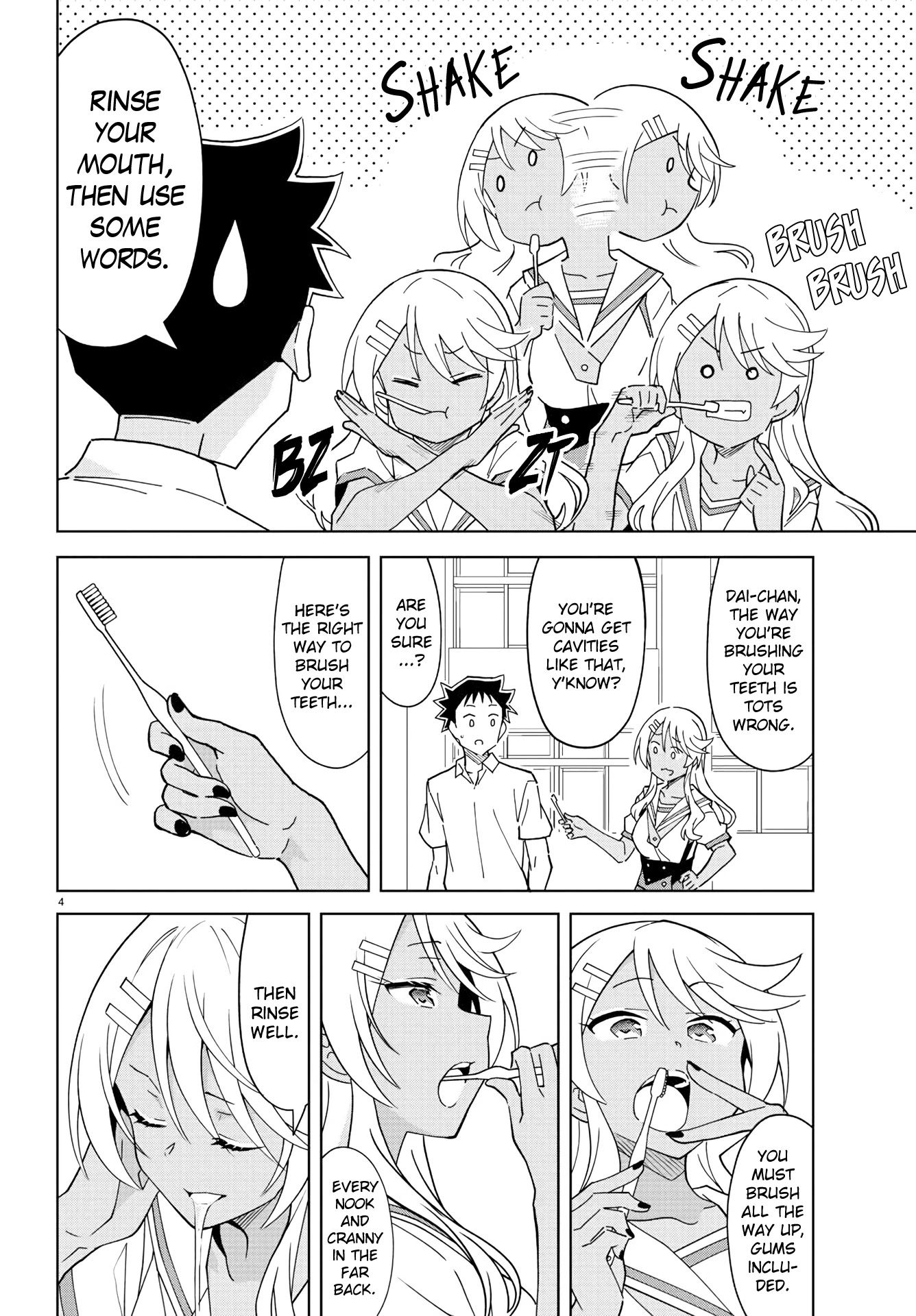 Atsumare! Fushigi Kenkyu-bu Chapter 228 page 4 - Chapter 228: The Mystery of Tooth Brushing