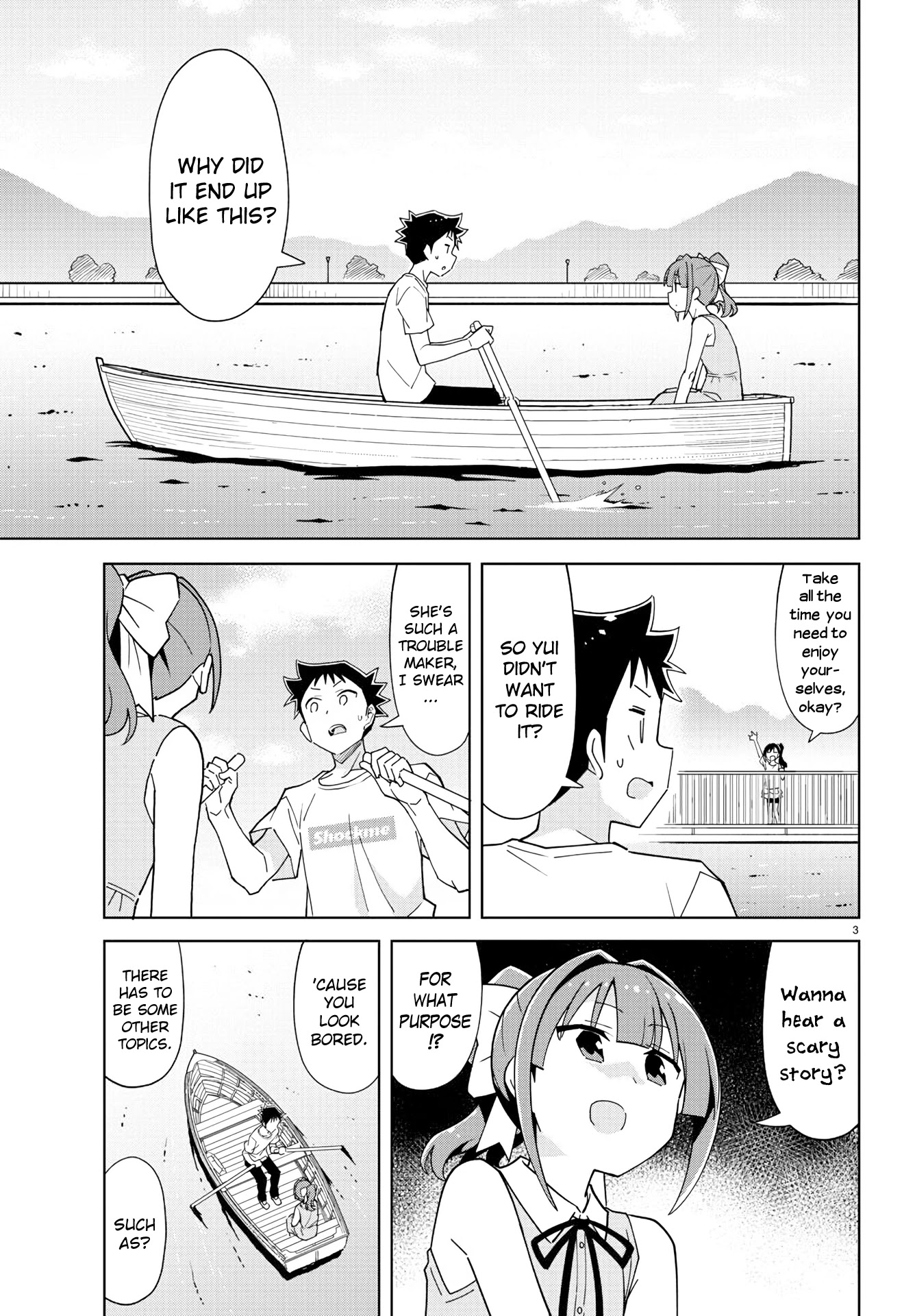Atsumare! Fushigi Kenkyu-bu Chapter 229 page 3 - Chapter 229: The Mystery of Boats