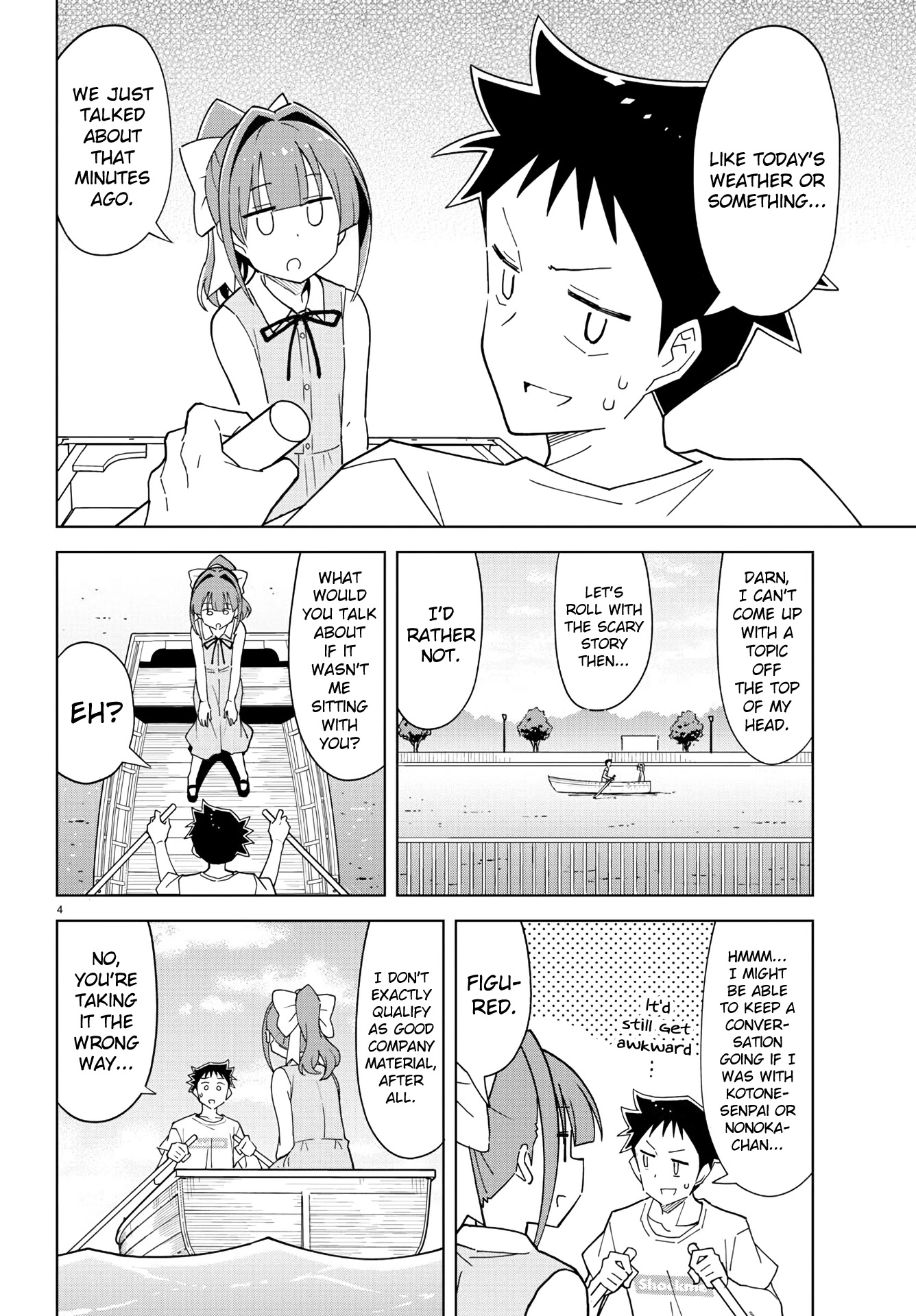 Atsumare! Fushigi Kenkyu-bu Chapter 229 page 4 - Chapter 229: The Mystery of Boats