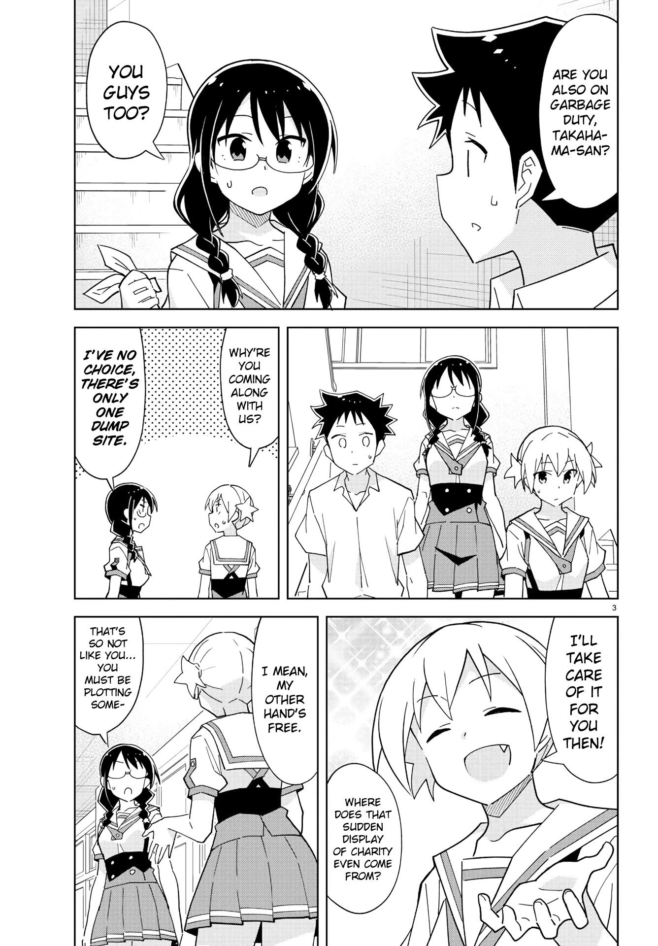 Atsumare! Fushigi Kenkyu-bu Chapter 230 page 3 - Chapter 230: The Mystery of Trash Dumping