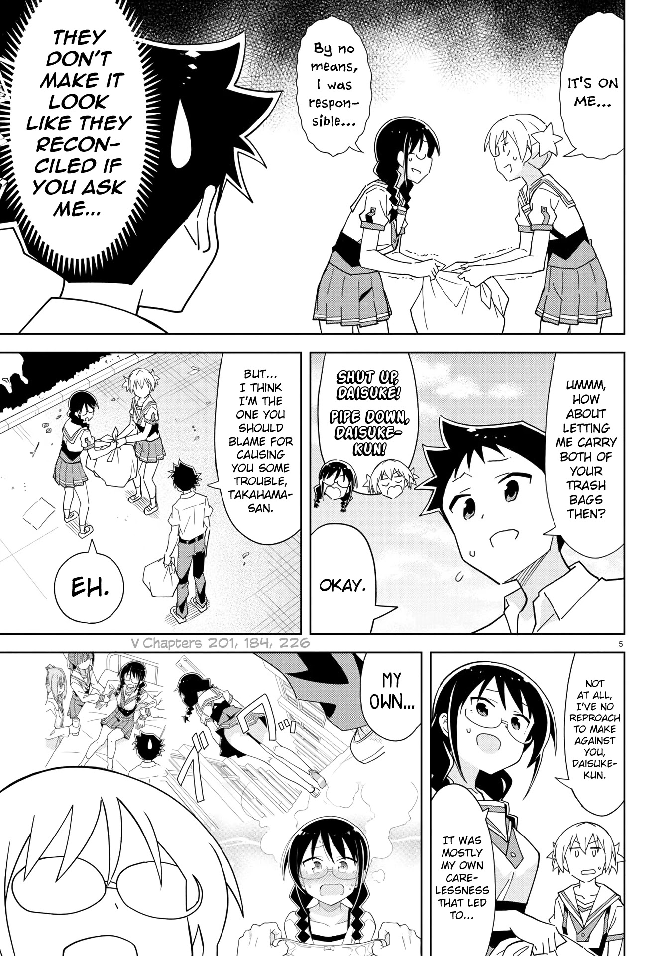 Atsumare! Fushigi Kenkyu-bu Chapter 230 page 5 - Chapter 230: The Mystery of Trash Dumping