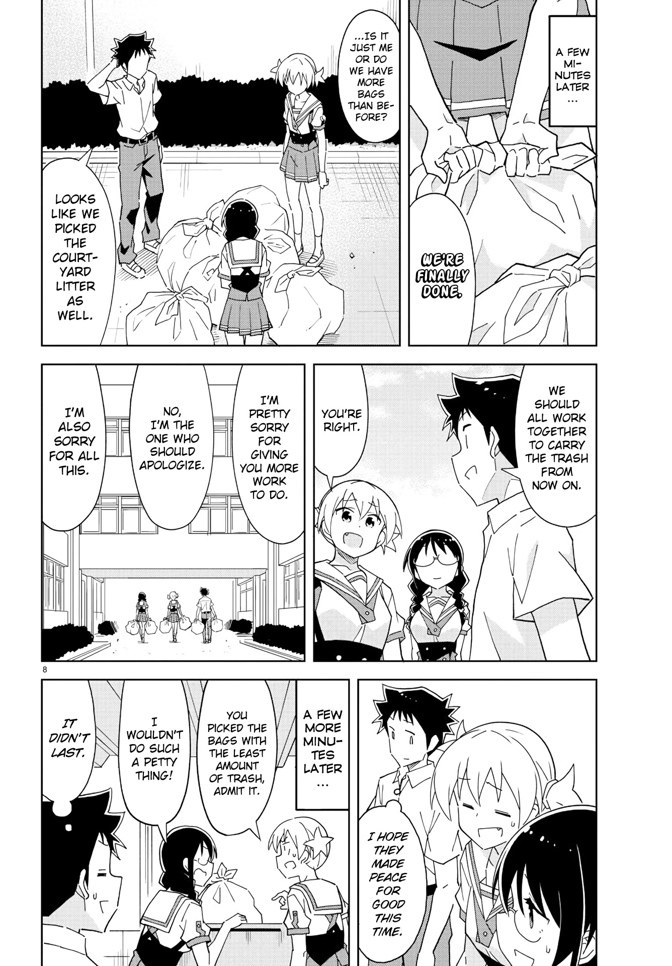 Atsumare! Fushigi Kenkyu-bu Chapter 230 page 8 - Chapter 230: The Mystery of Trash Dumping
