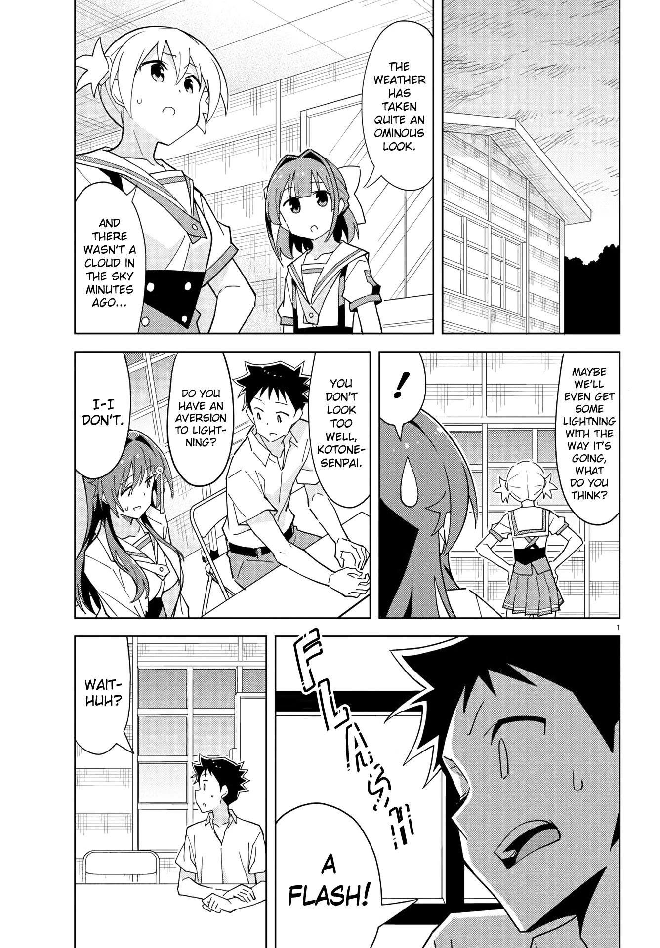 Atsumare! Fushigi Kenkyu-bu Chapter 231 page 1 - Chapter 231: The Mystery of Lightning