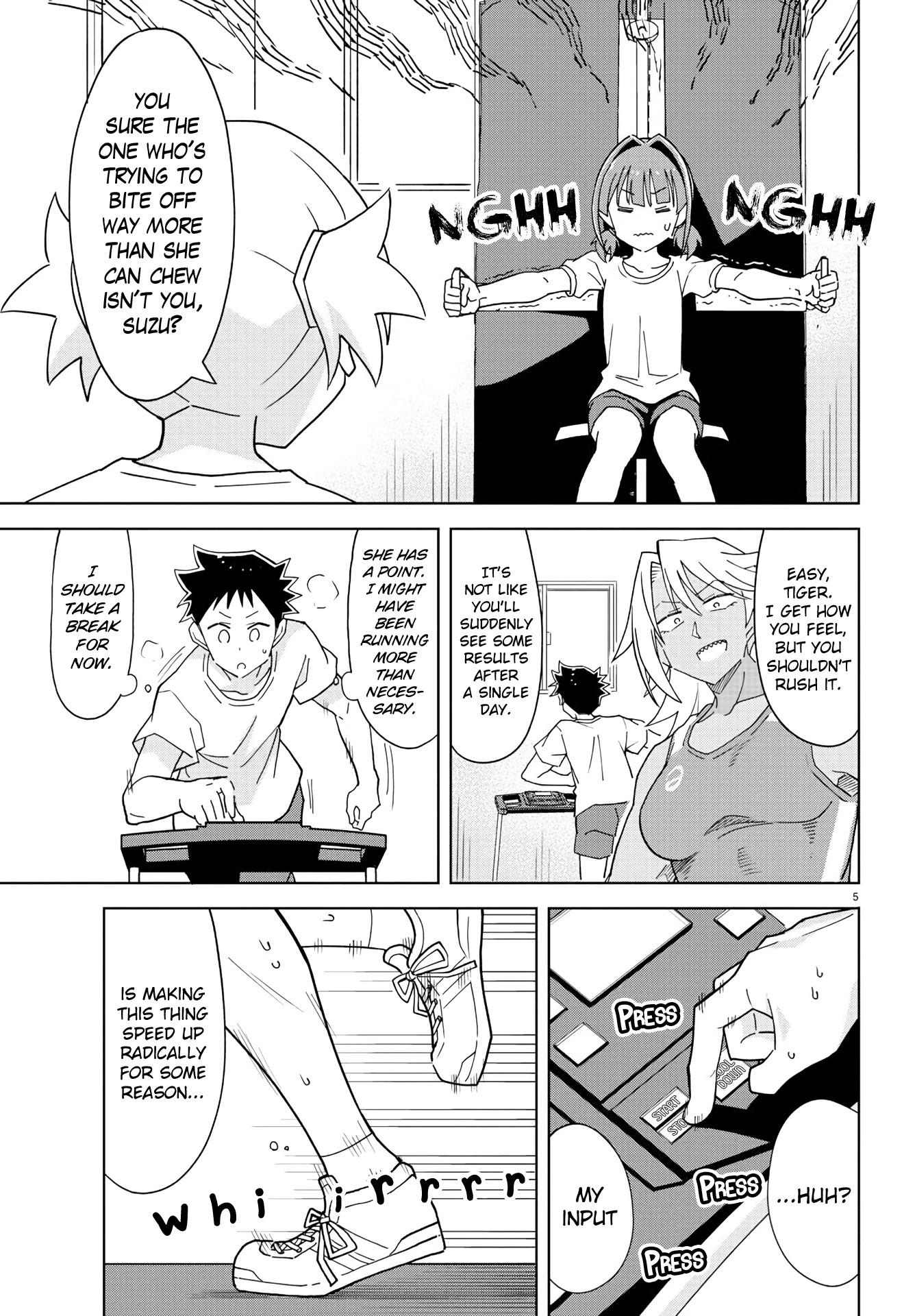Atsumare! Fushigi Kenkyu-bu Chapter 233 page 5 - Chapter 233: The Mystery of Muscle Training