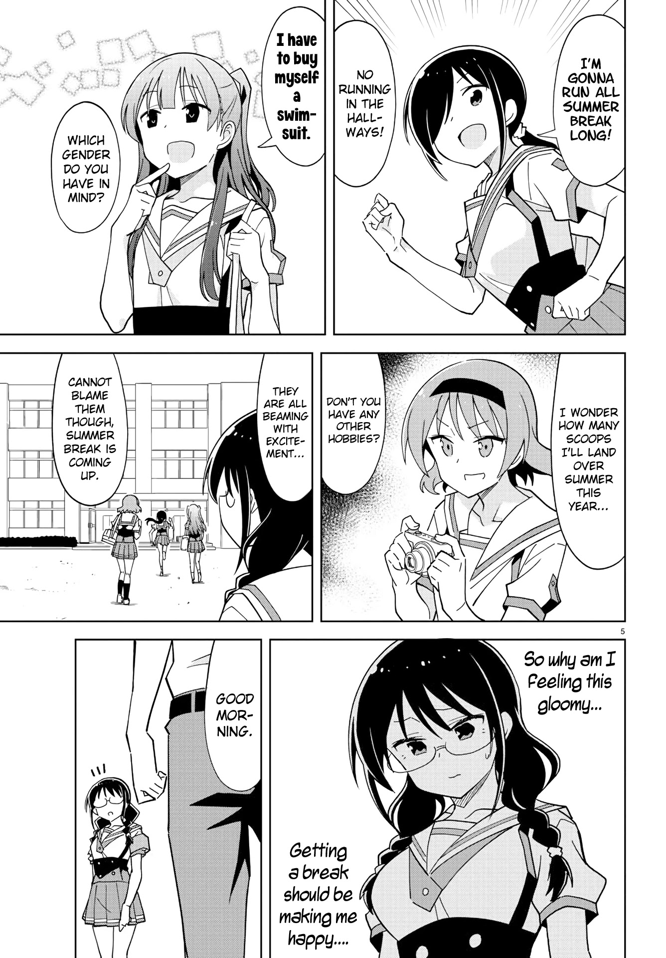 Atsumare! Fushigi Kenkyu-bu Chapter 234 page 5 - Chapter 234: The Mystery of the Lead Up to Summer Break