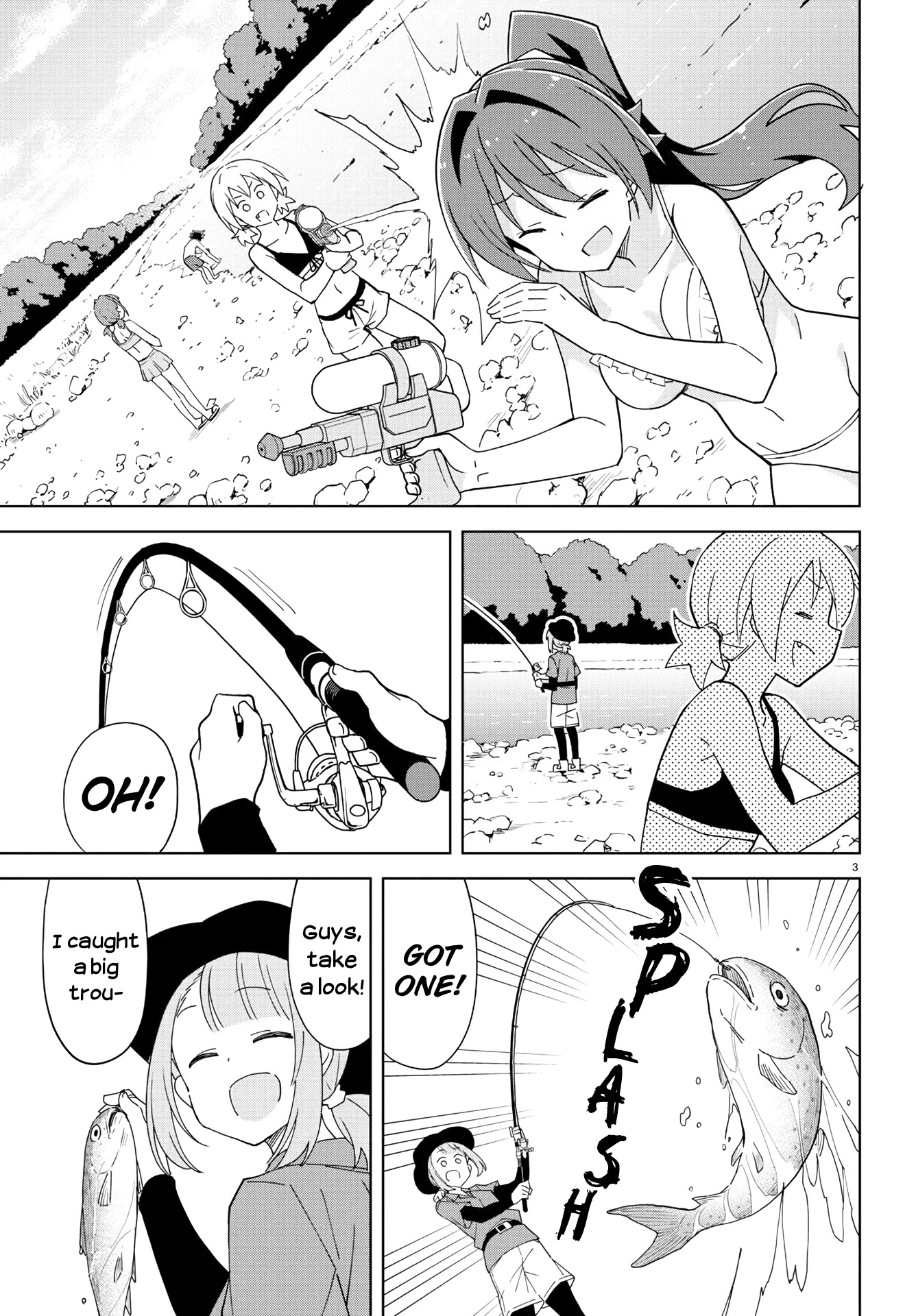 Atsumare! Fushigi Kenkyu-bu Chapter 236 page 3 - Chapter 236: The Mystery of Playing by the River