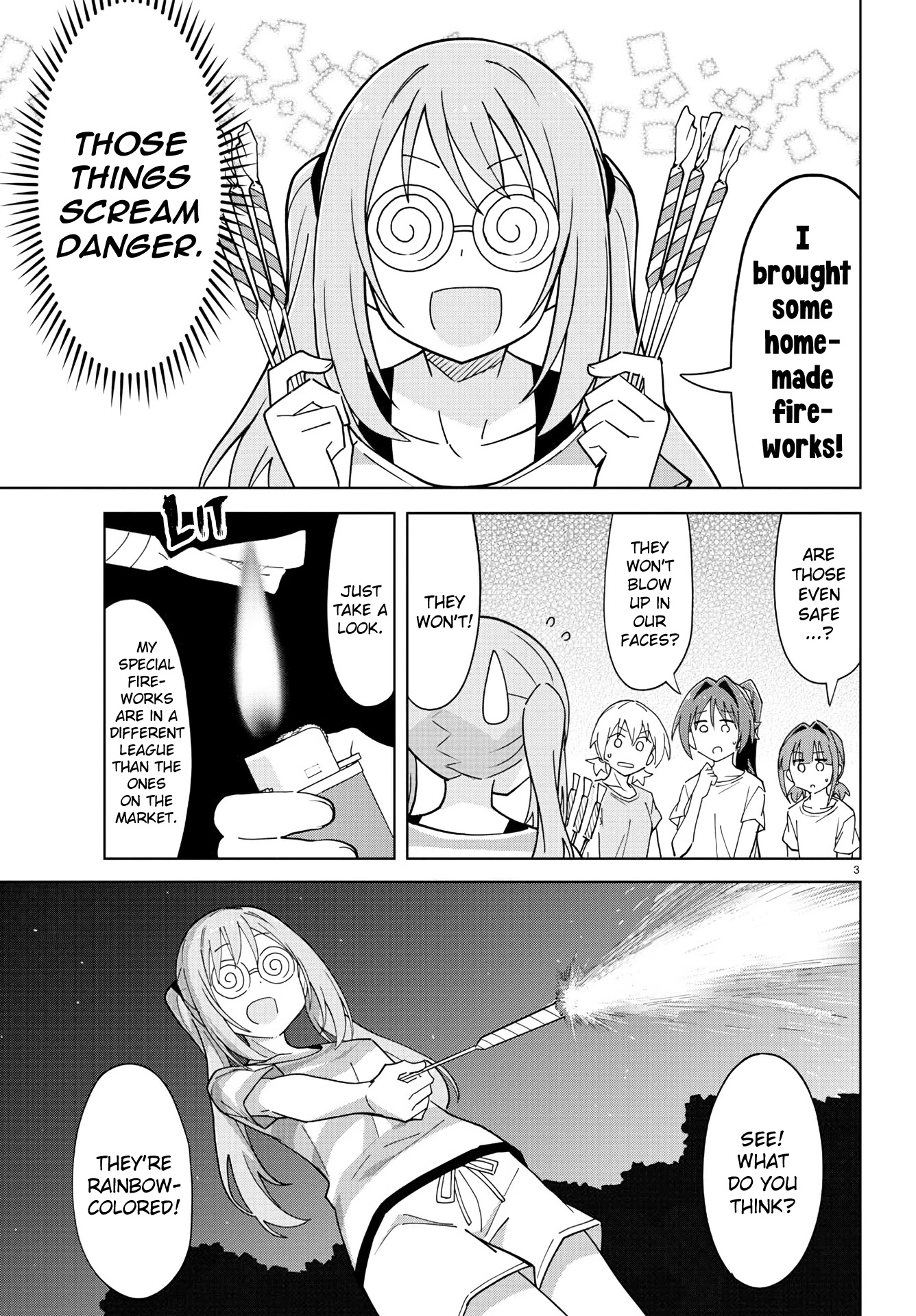 Atsumare! Fushigi Kenkyu-bu Chapter 237 page 3 - Chapter 237: The Mystery of Fireworks
