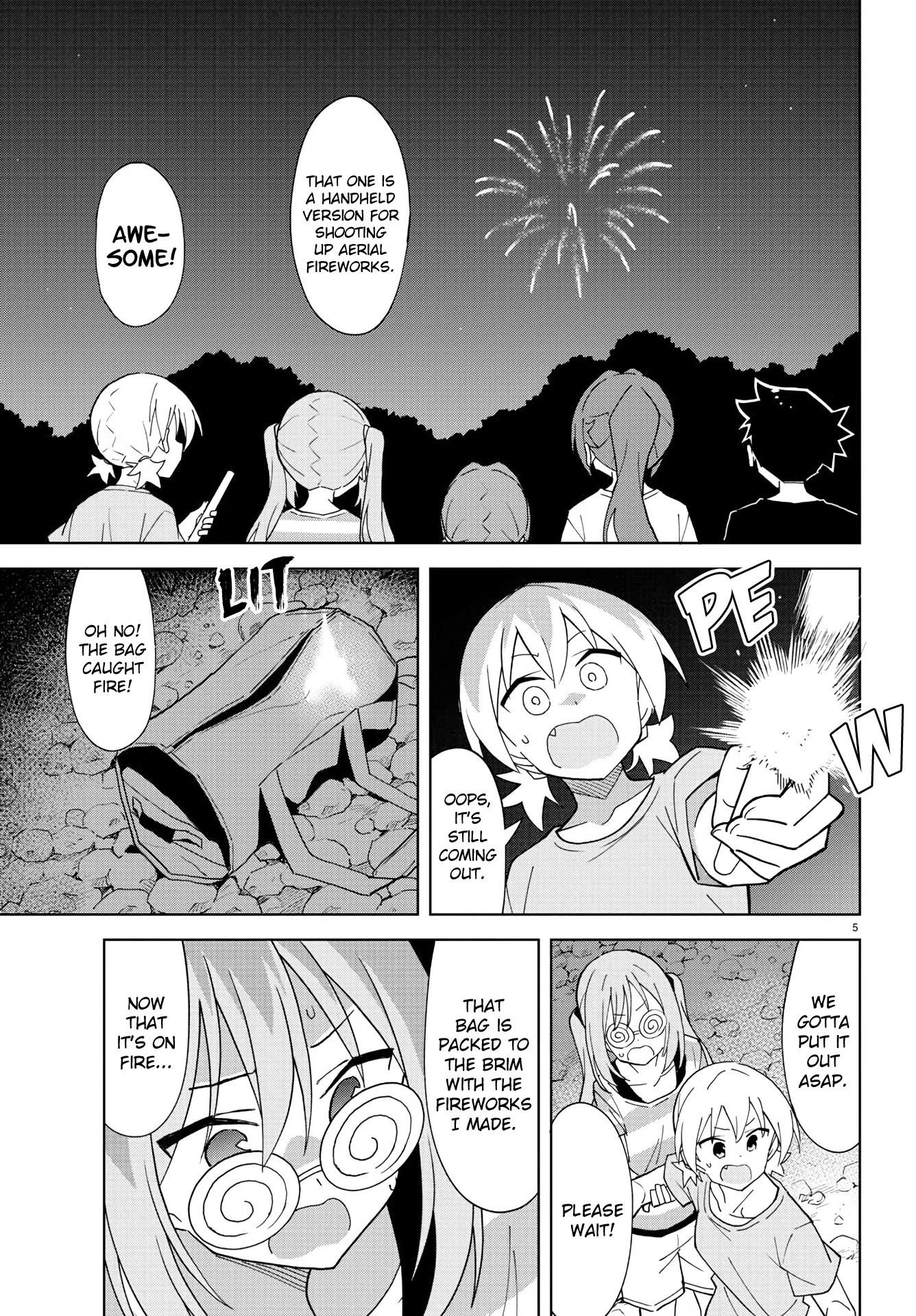 Atsumare! Fushigi Kenkyu-bu Chapter 237 page 5 - Chapter 237: The Mystery of Fireworks