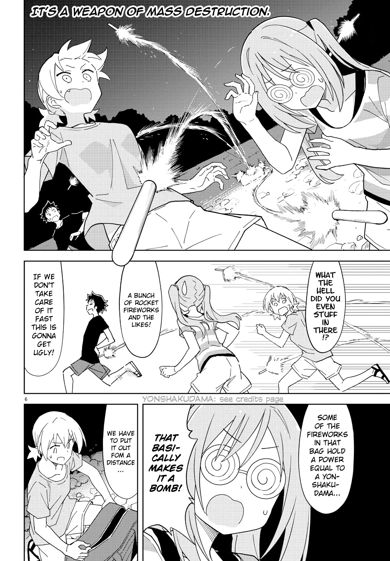 Atsumare! Fushigi Kenkyu-bu Chapter 237 page 6 - Chapter 237: The Mystery of Fireworks