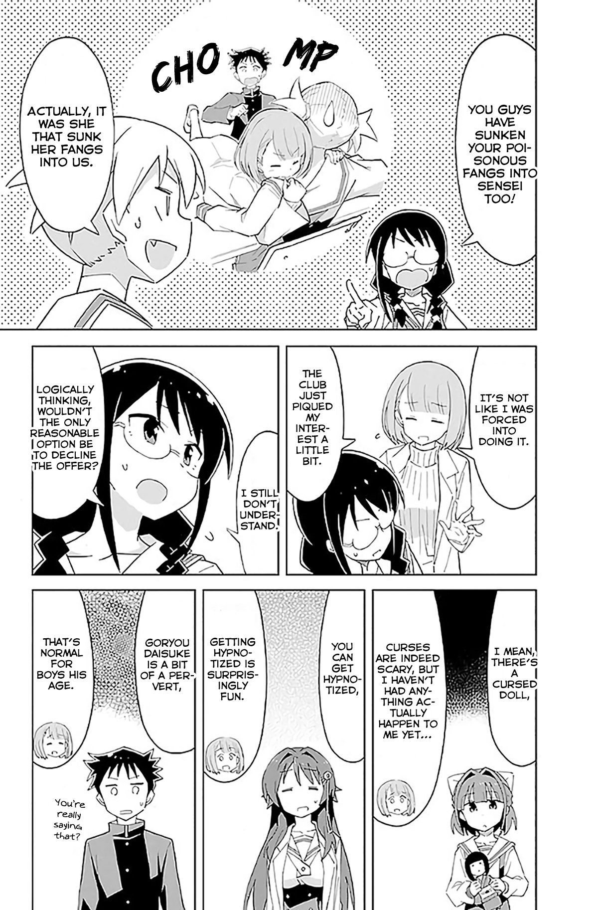 Atsumare! Fushigi Kenkyu-bu Chapter 24 page 4 - Chapter 24: The Mystery of Good Health