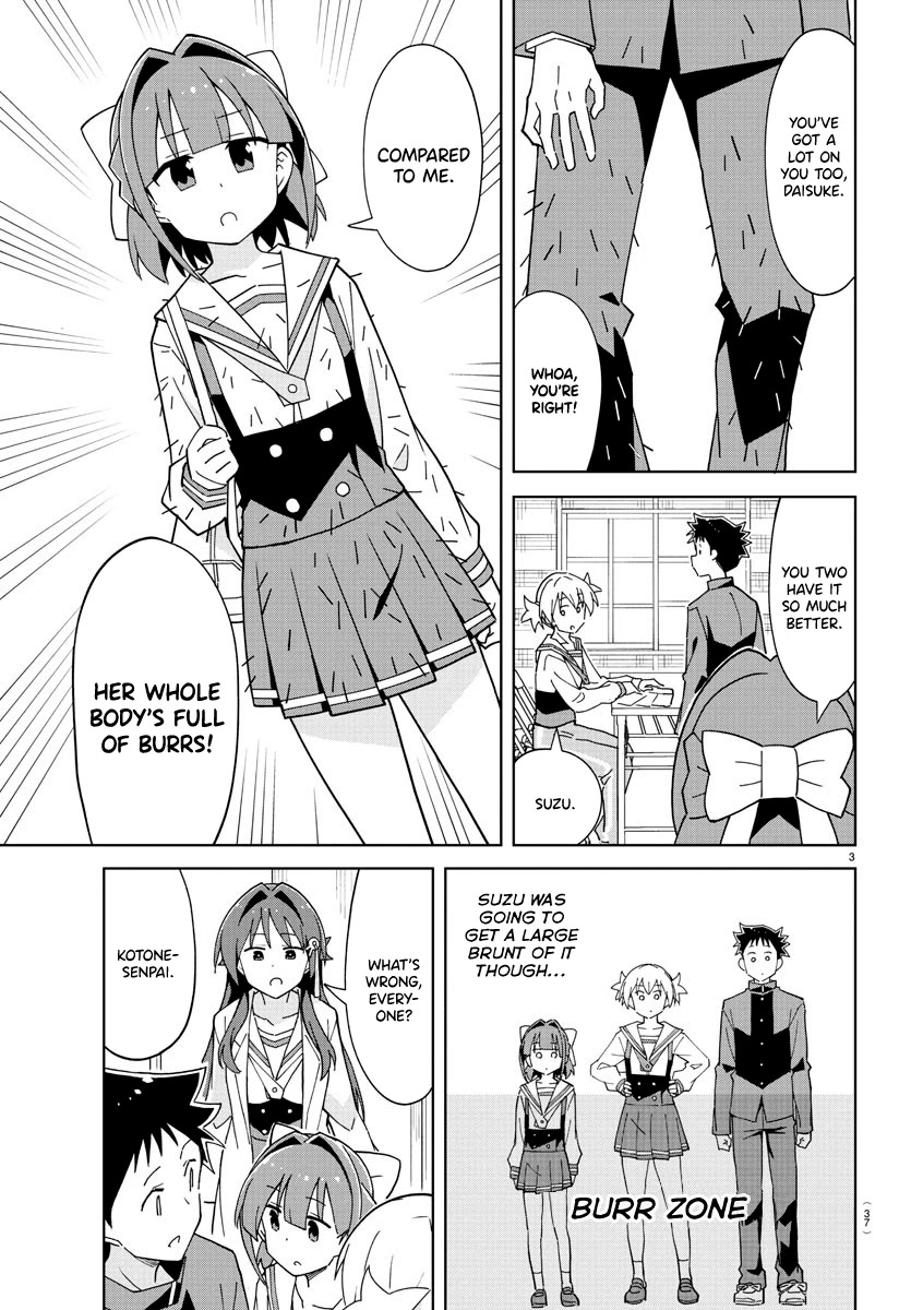 Atsumare! Fushigi Kenkyu-bu Chapter 246 page 3 - Chapter 246: The Mystery of Burrs