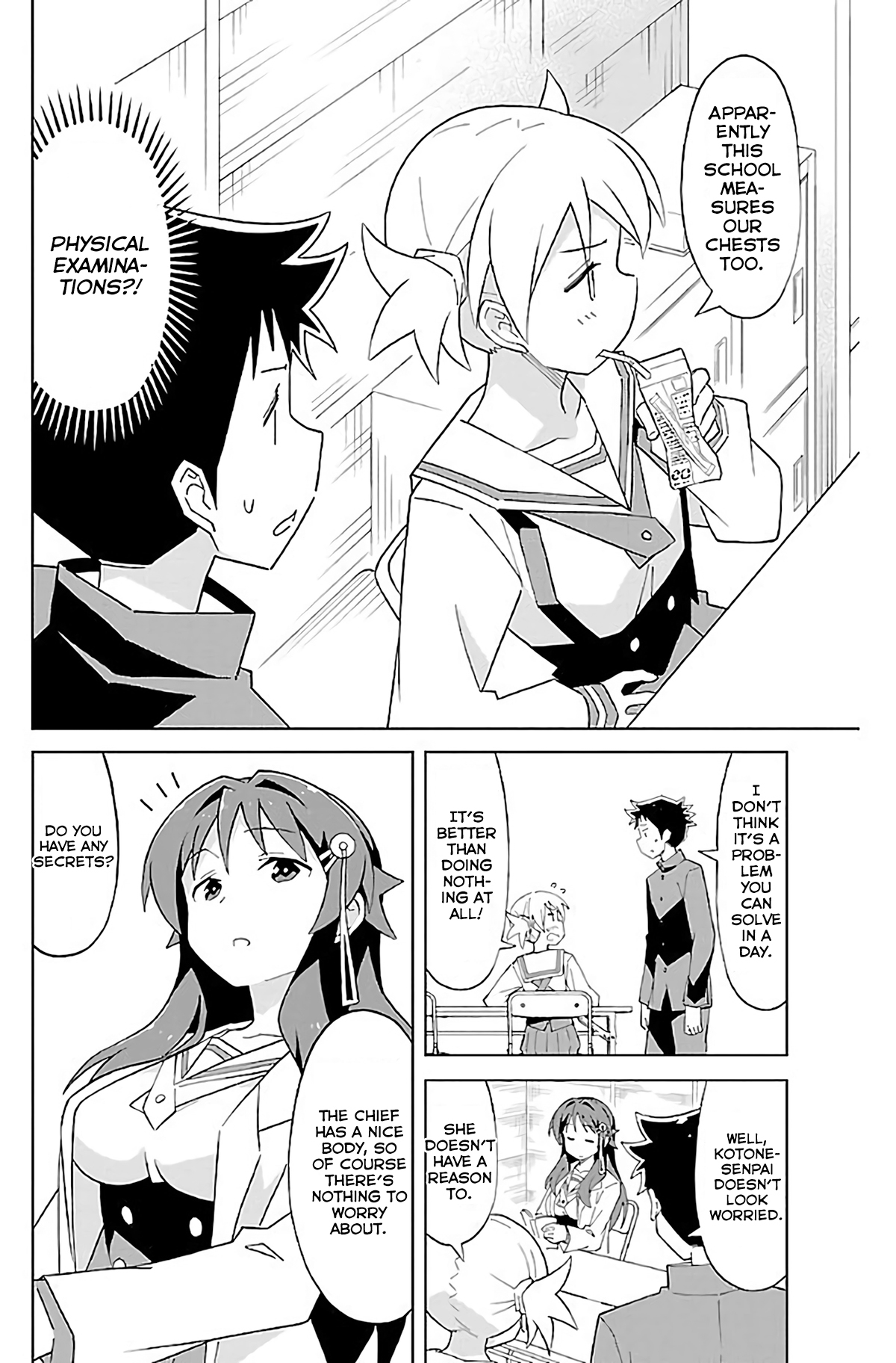 Atsumare! Fushigi Kenkyu-bu Chapter 25 page 3 - Chapter 25: The Mystery of Physical Examination