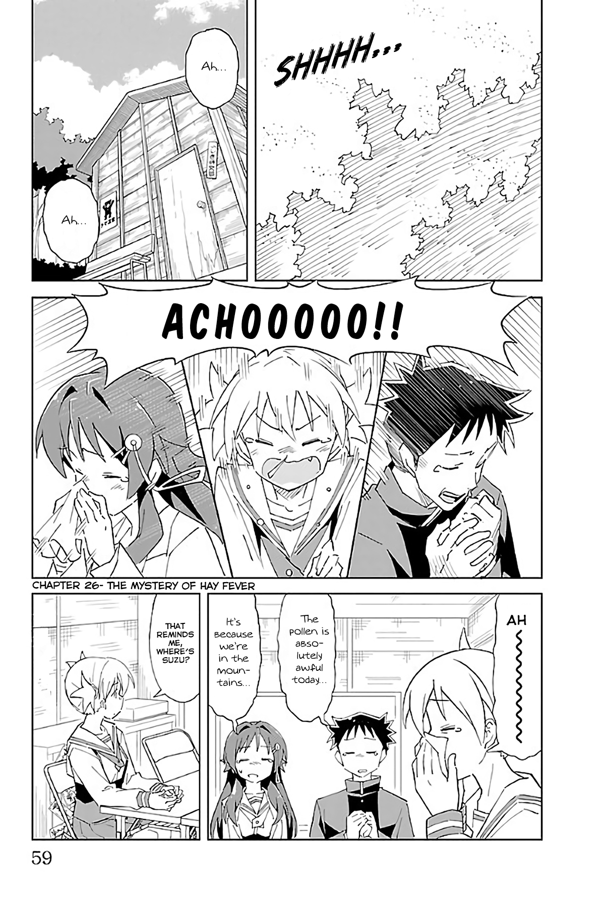 Atsumare! Fushigi Kenkyu-bu Chapter 26 page 2 - Chapter 26: The Mystery of Hay Fever
