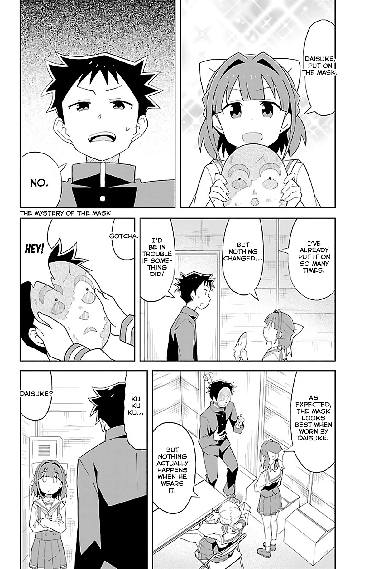 Atsumare! Fushigi Kenkyu-bu Chapter 28 page 2 - Chapter 28: The Mystery of The Mask
