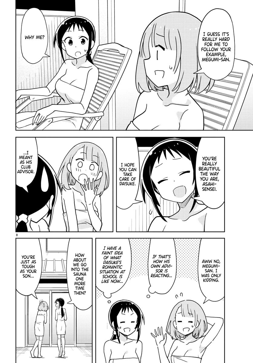 Atsumare! Fushigi Kenkyu-bu Chapter 286 page 8 - Chapter 286: The Mystery of Saunas