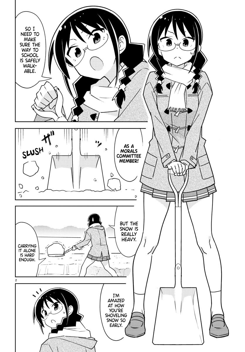 Atsumare! Fushigi Kenkyu-bu Chapter 307 page 2 - Chapter 307: The Mystery of Snow Shoveling