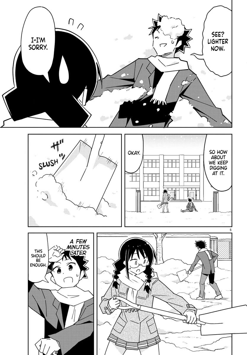 Atsumare! Fushigi Kenkyu-bu Chapter 307 page 5 - Chapter 307: The Mystery of Snow Shoveling